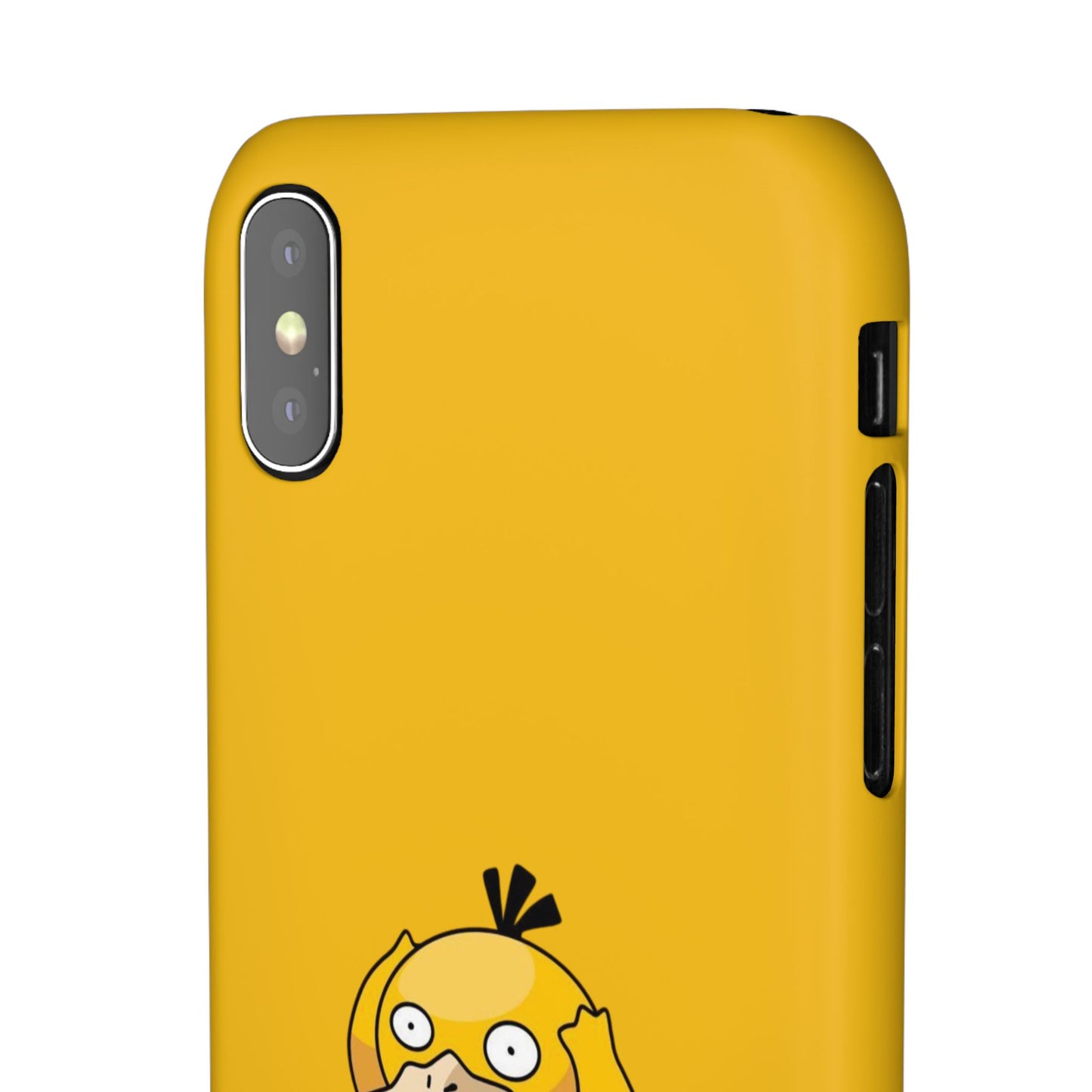 Psyduck Pokemon Snap Phone Cases, Yellow, Cartoon - iPhone, Samsung