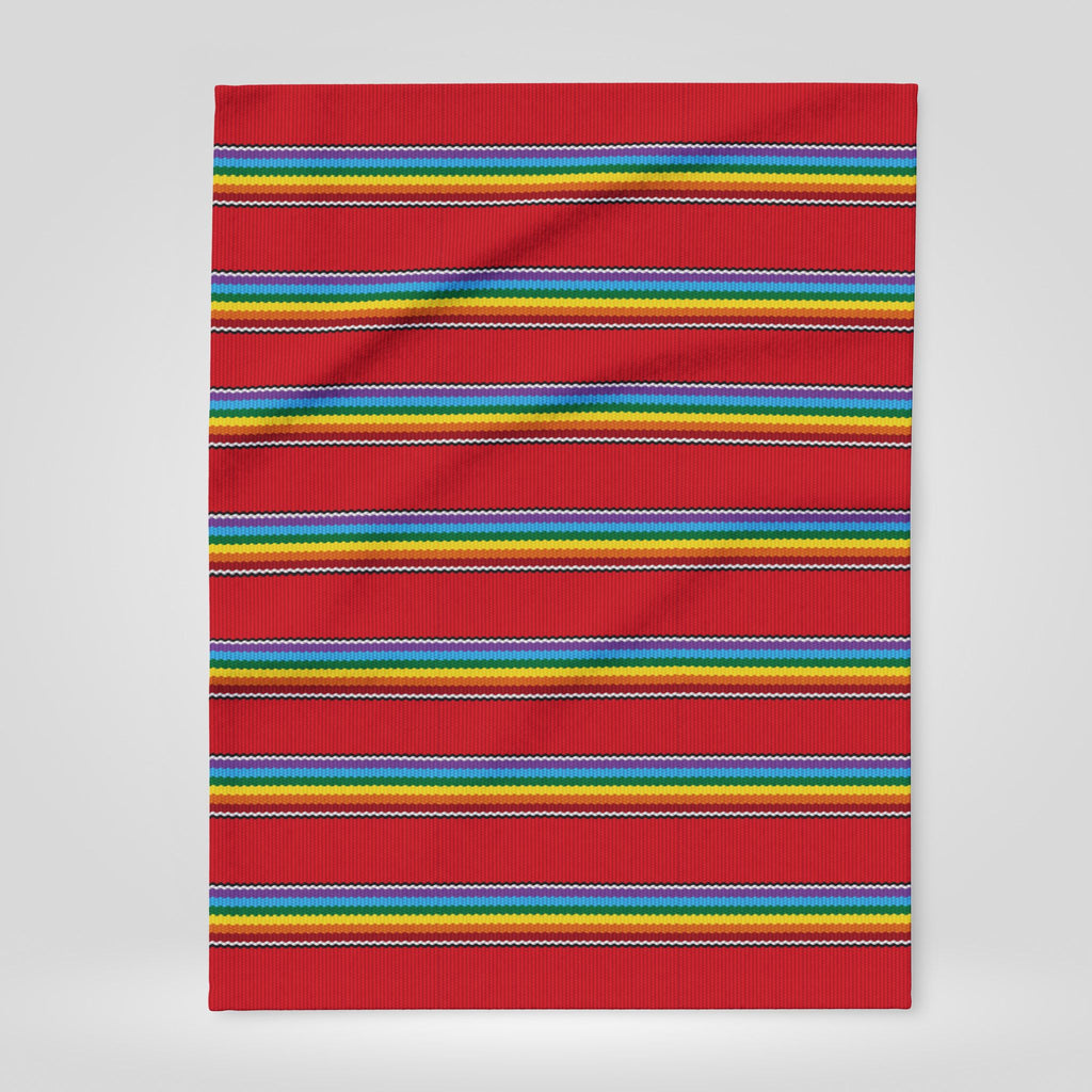 Pride Red Fleece Blanket - Cozy Warmth for Every Occasion - Roe Creation
