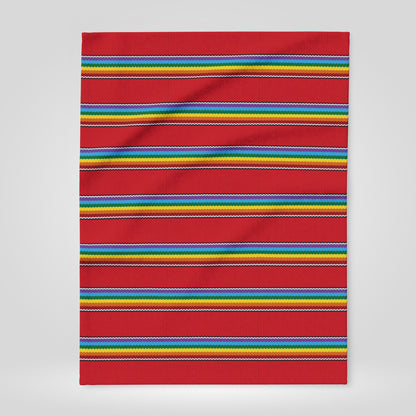 Pride Red Fleece Blanket - Cozy Warmth for Every Occasion
