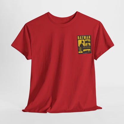 Minimal Vintage Batman Unisex Heavy Cotton Tee - Retro Comic Style