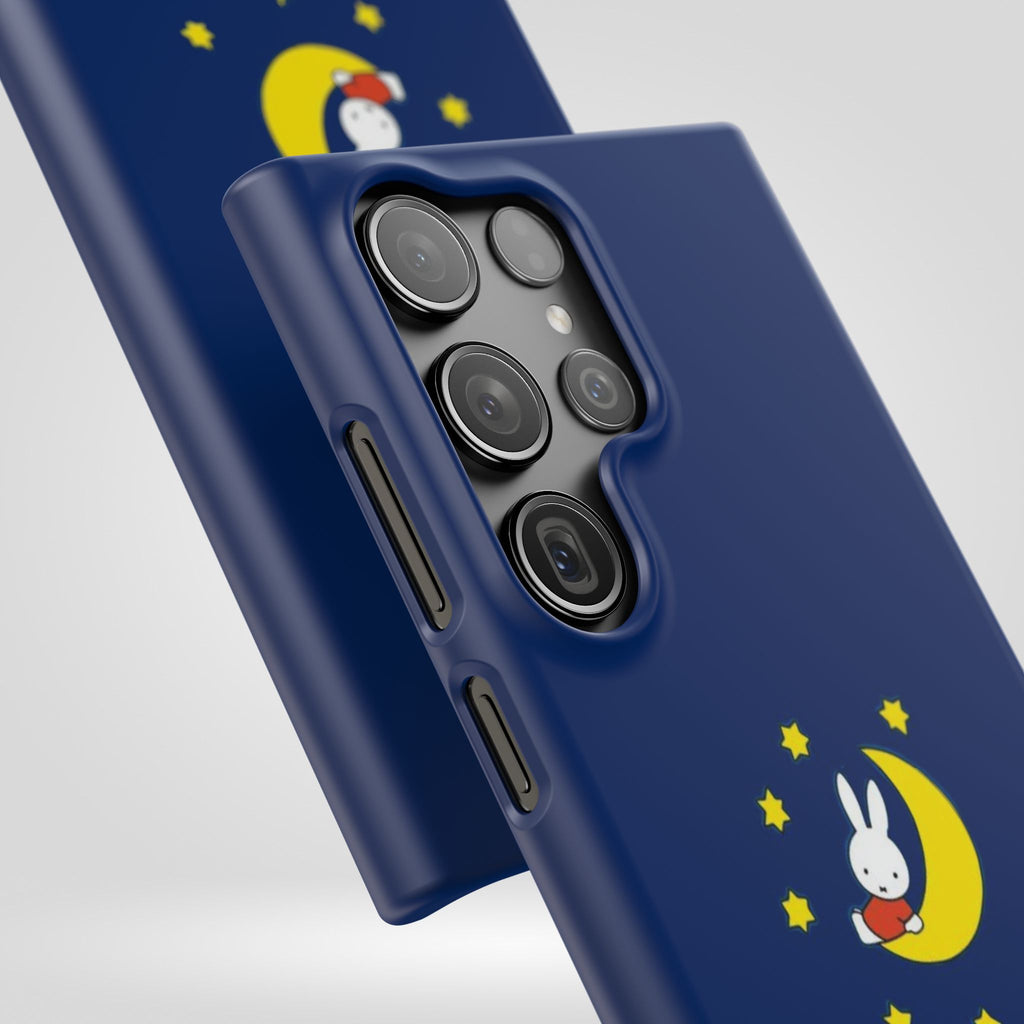 Miffy Phone Case, Moon Snap Case for Phone - Nighttime Design, iPhone, Samsung - Roe Creation