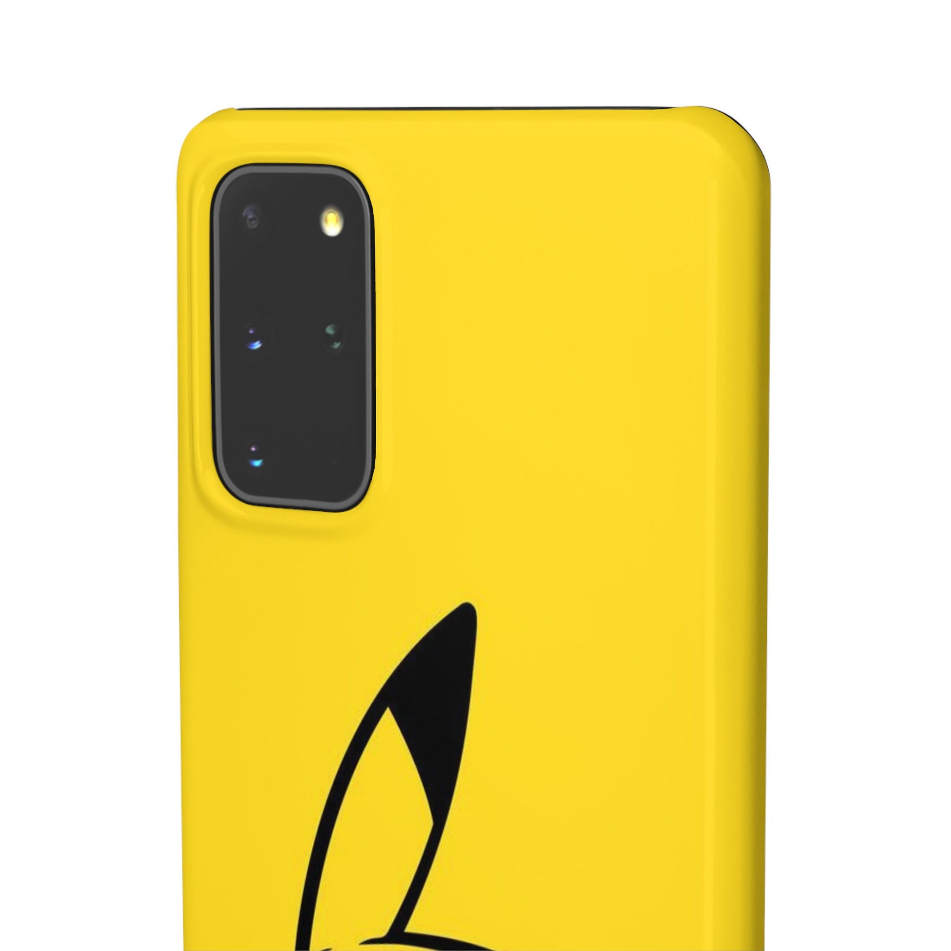 Pikachu Phone Case, Pokemon Phone Case, Snap Cases, Cartoon, Yellow, iPhone, Samsung - Roe Creation