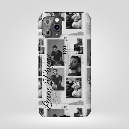 Liam Payne Slim Phone Case - Personalised Collage Design