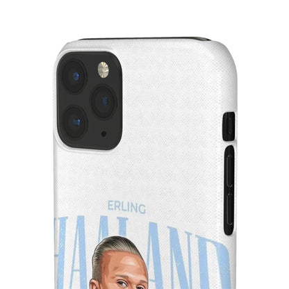 Erling Haaland Snap Case | Personalized Phone Case for Manchester City Fans