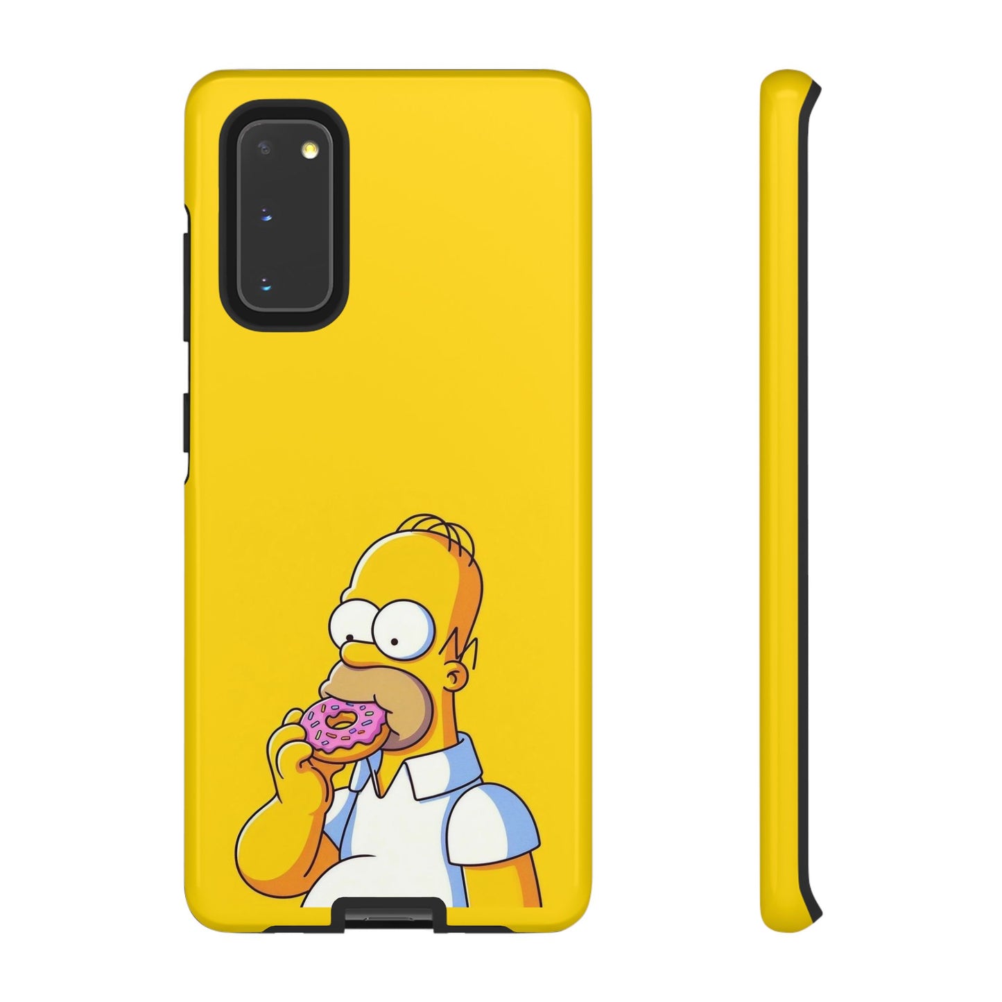Homer Simpson Phone Case - iPhone, Samsung, Unique Protection for Fans, Cartoon Phone Cover, Gift for Simpsons Lovers, Durable Tough Case