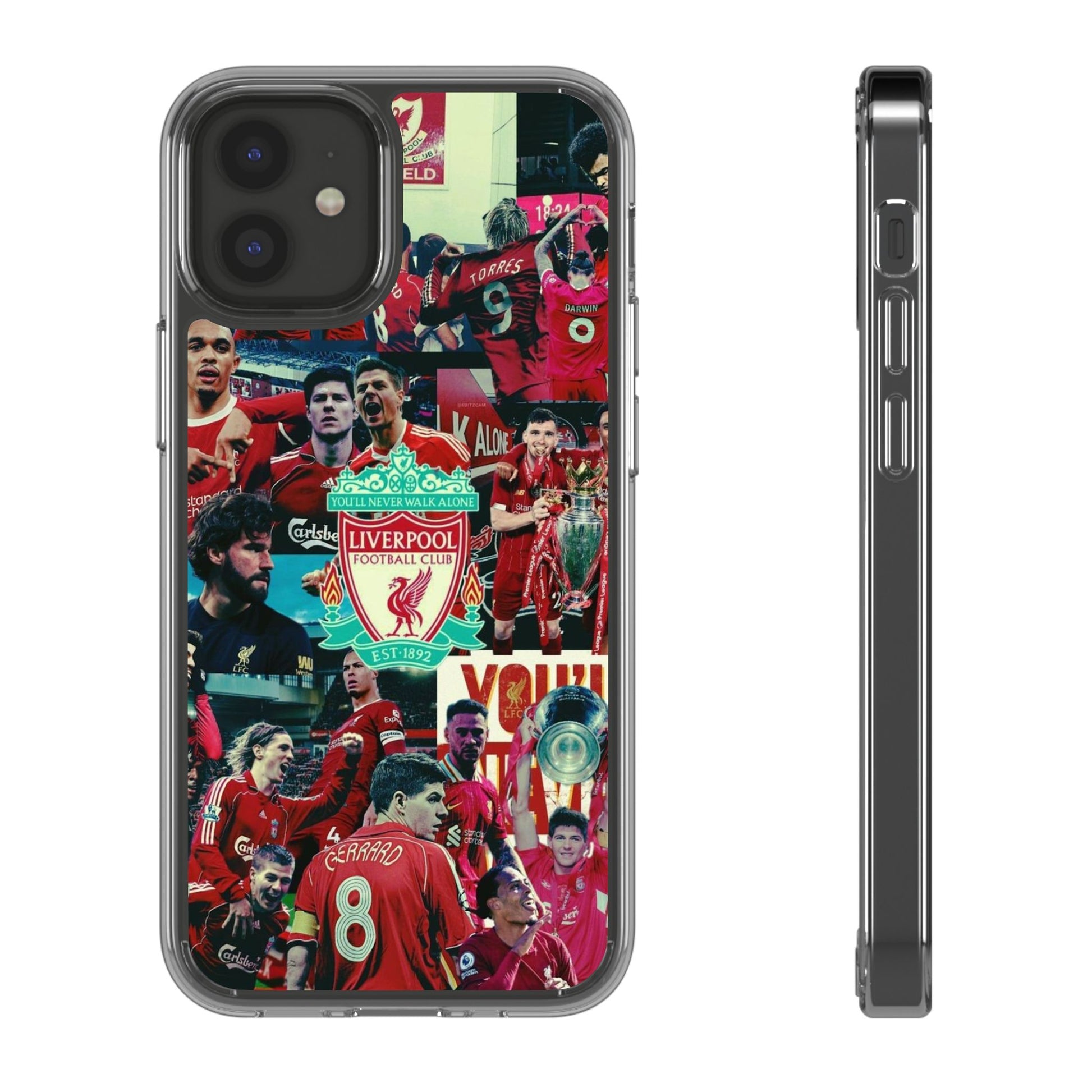 Liverpool Clear Phone Case - iPhone, Samsung, Perfect for Liverpool Fans - Roe Creation