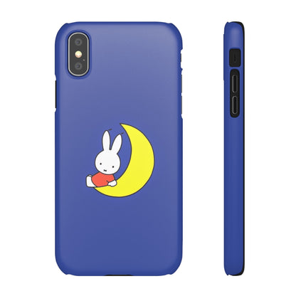 Miffy Phone Case, Moon Snap Case for Phones - iPhone, Samsung.