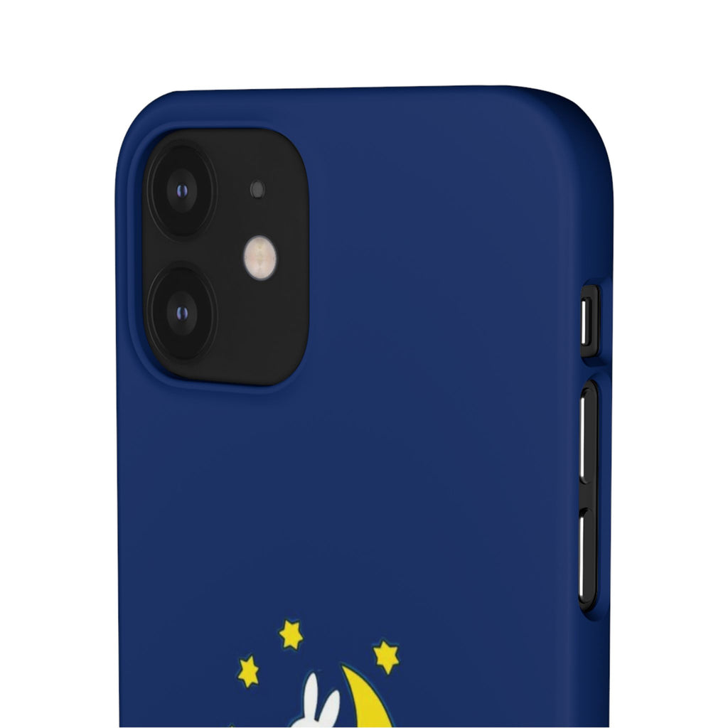 Miffy Phone Case, Moon Snap Case for Phone - Nighttime Design, iPhone, Samsung - Roe Creation