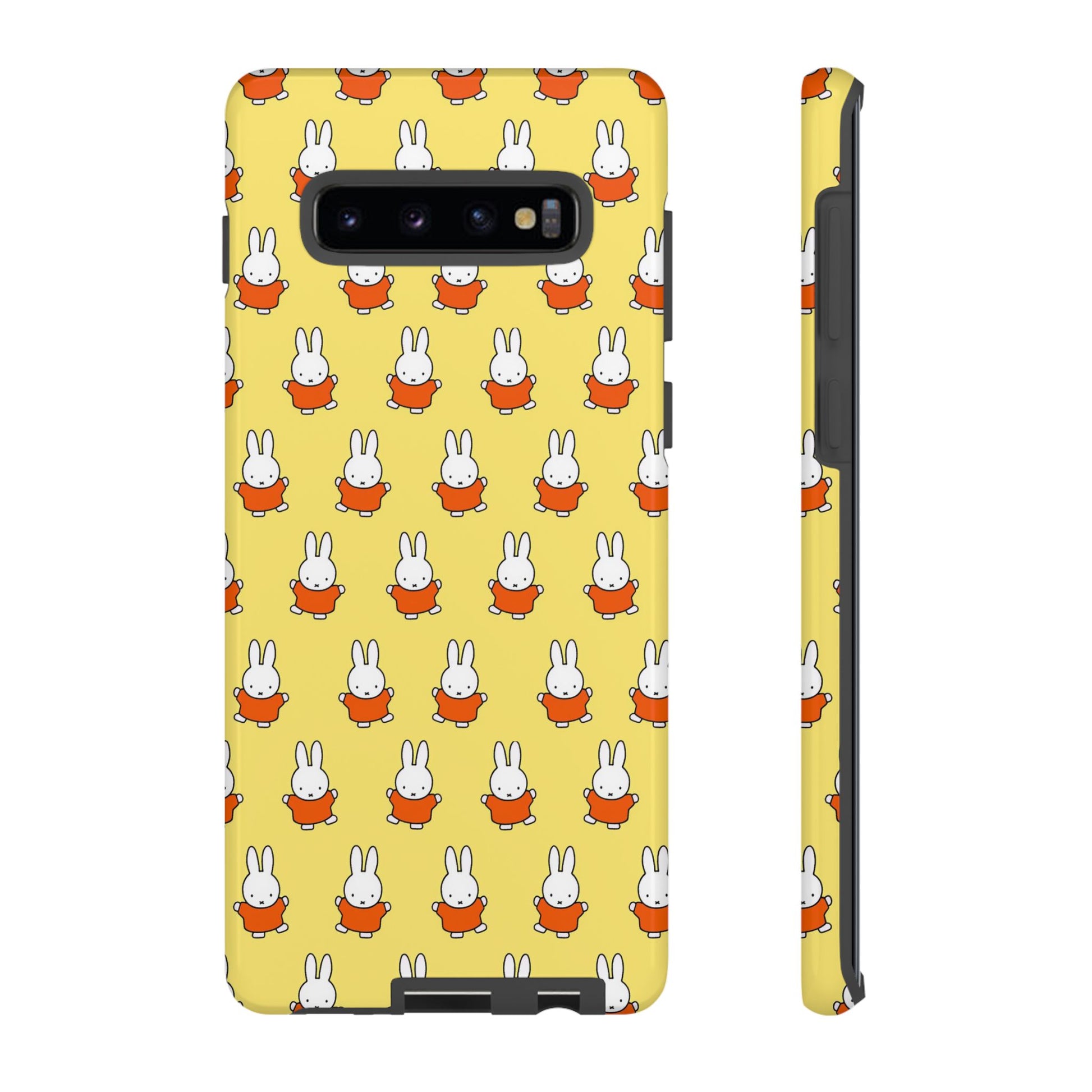 Cute Miffy Tough Phone Case - Miffy Series, Yellow, iPhone, Samsung - Roe Creation
