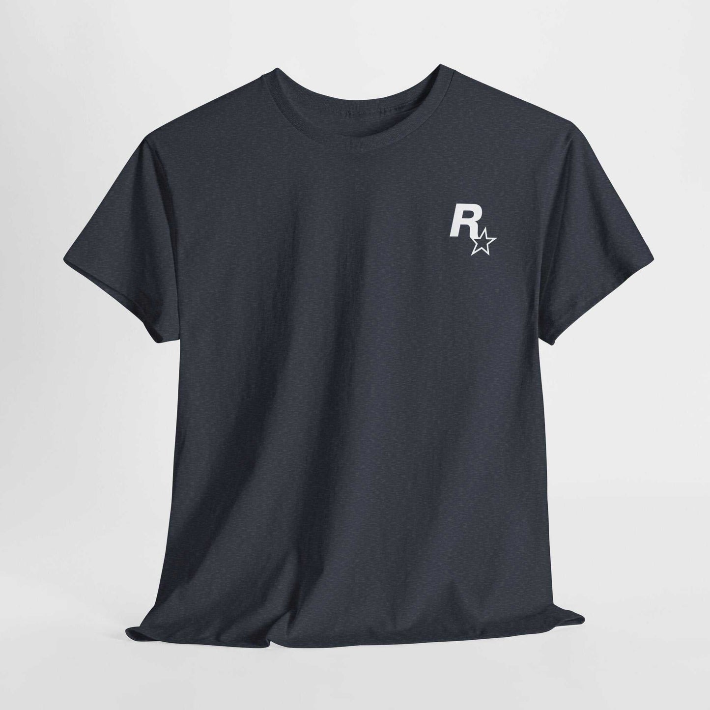RockStar Games Minimal Unisex Heavy Cotton Tee - Roe Creation