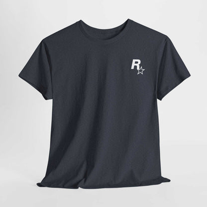 RockStar Games Minimal Unisex Heavy Cotton Tee - Roe Creation