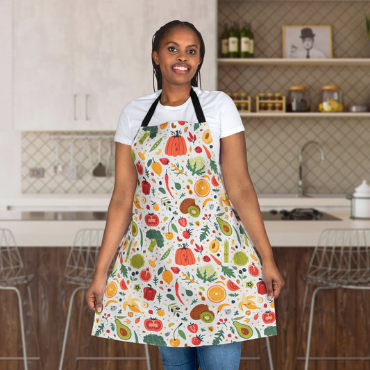 Colorful Kitchen Apron for Cooking and BBQ Lovers