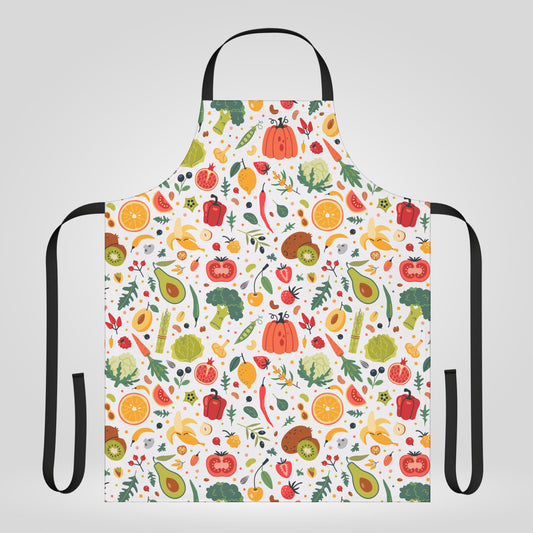 Colorful Kitchen Apron for Cooking and BBQ Lovers