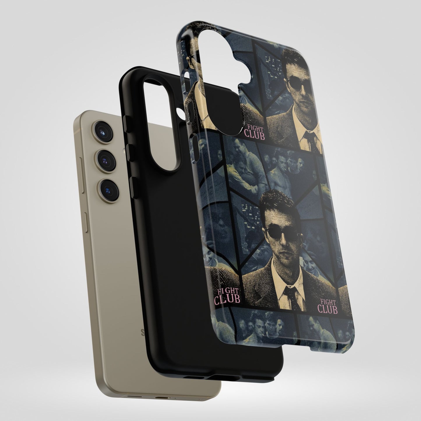 Fight Club Edward Norton Tough Phone Case - Edgy Design for Movie Fans