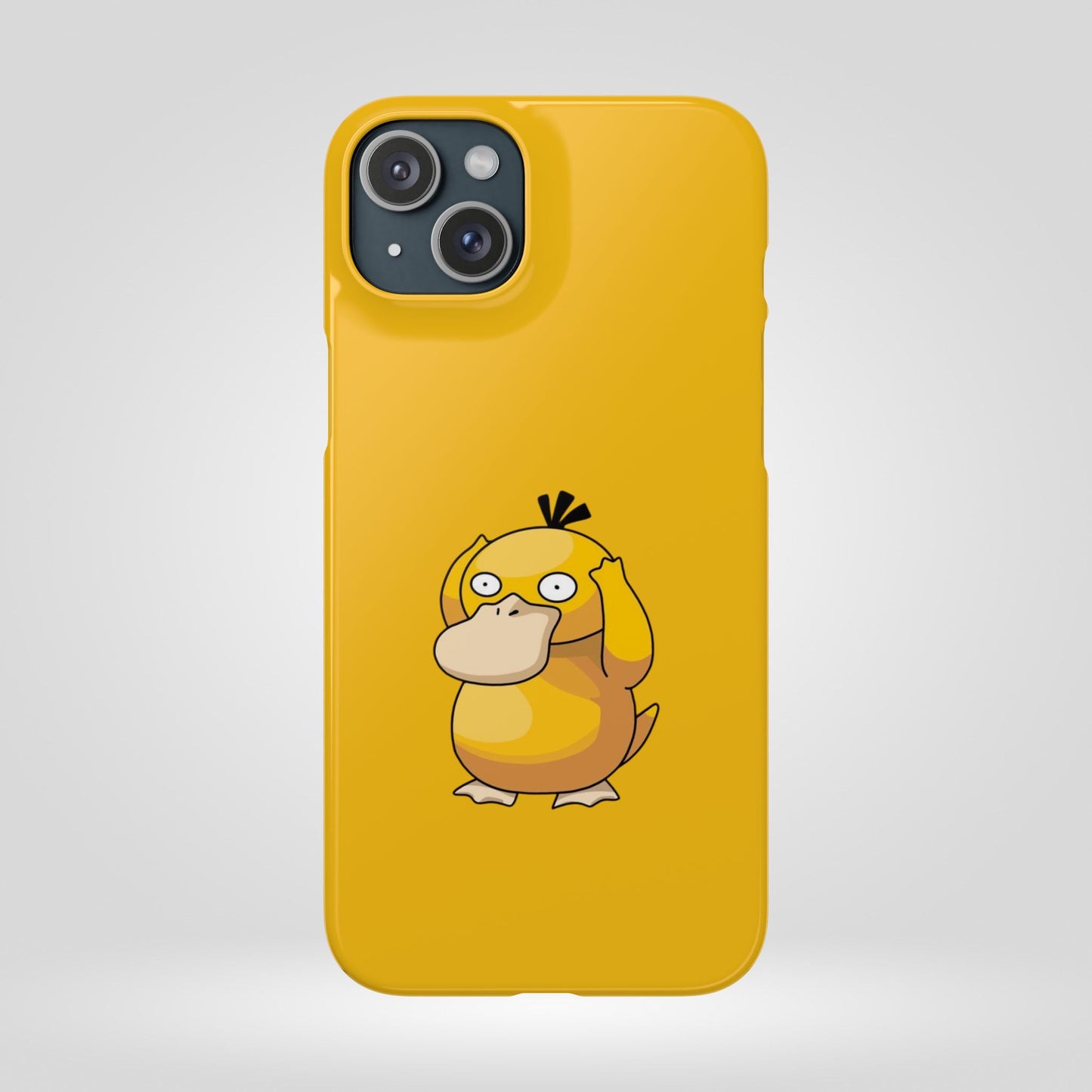 Psyduck Pokemon Snap Phone Cases, Yellow, Cartoon - iPhone, Samsung