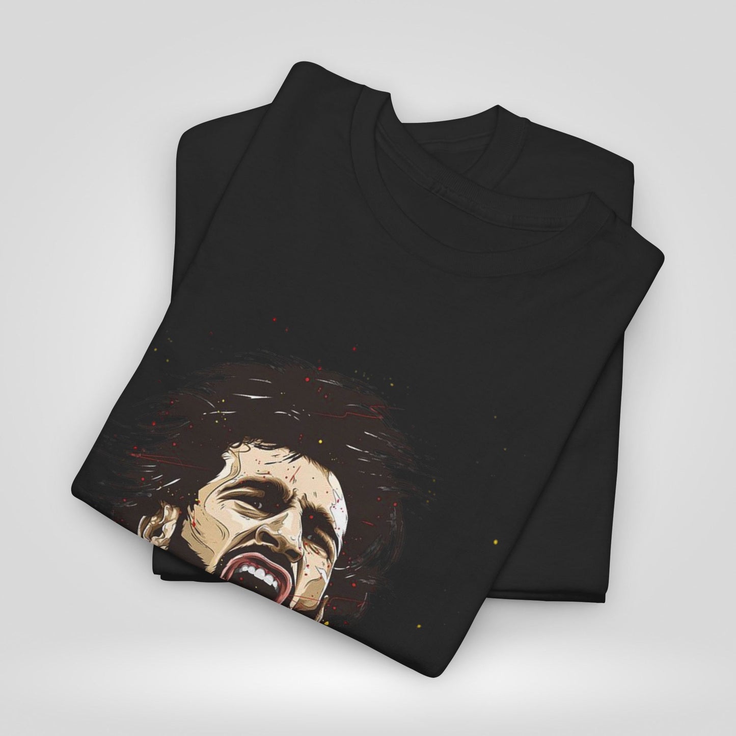 Mohammed Salah Unisex Heavy Cotton Tee - For Liverpool Fans - Roe Creation