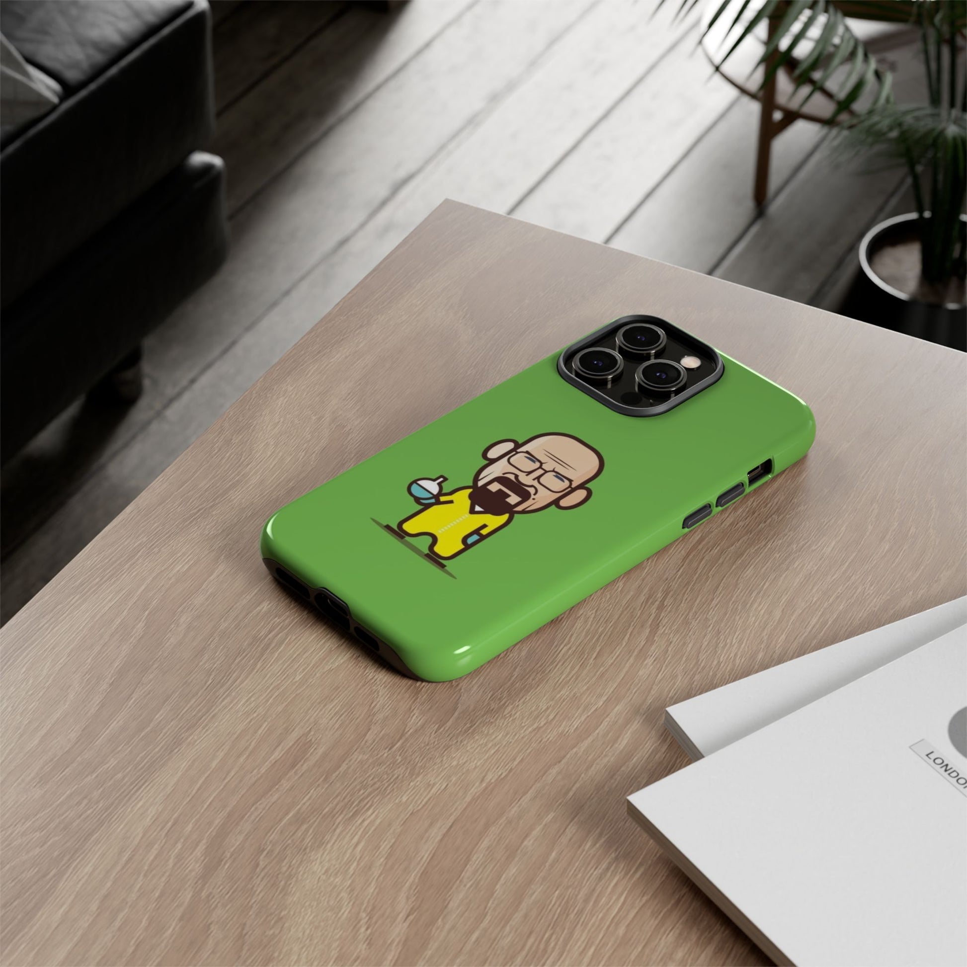 Funny Walter White Phone Case - Tough Cases for Fans of Breaking Bad - Roe Creation