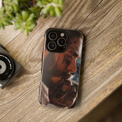 Post Malone Tough Cases for Fans - Artistic Phone Case with Smoky Vibe