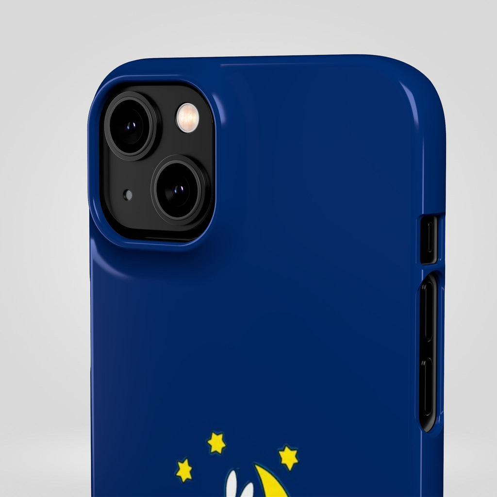 Miffy Phone Case, Moon Snap Case for Phone - Nighttime Design, iPhone, Samsung - Roe Creation
