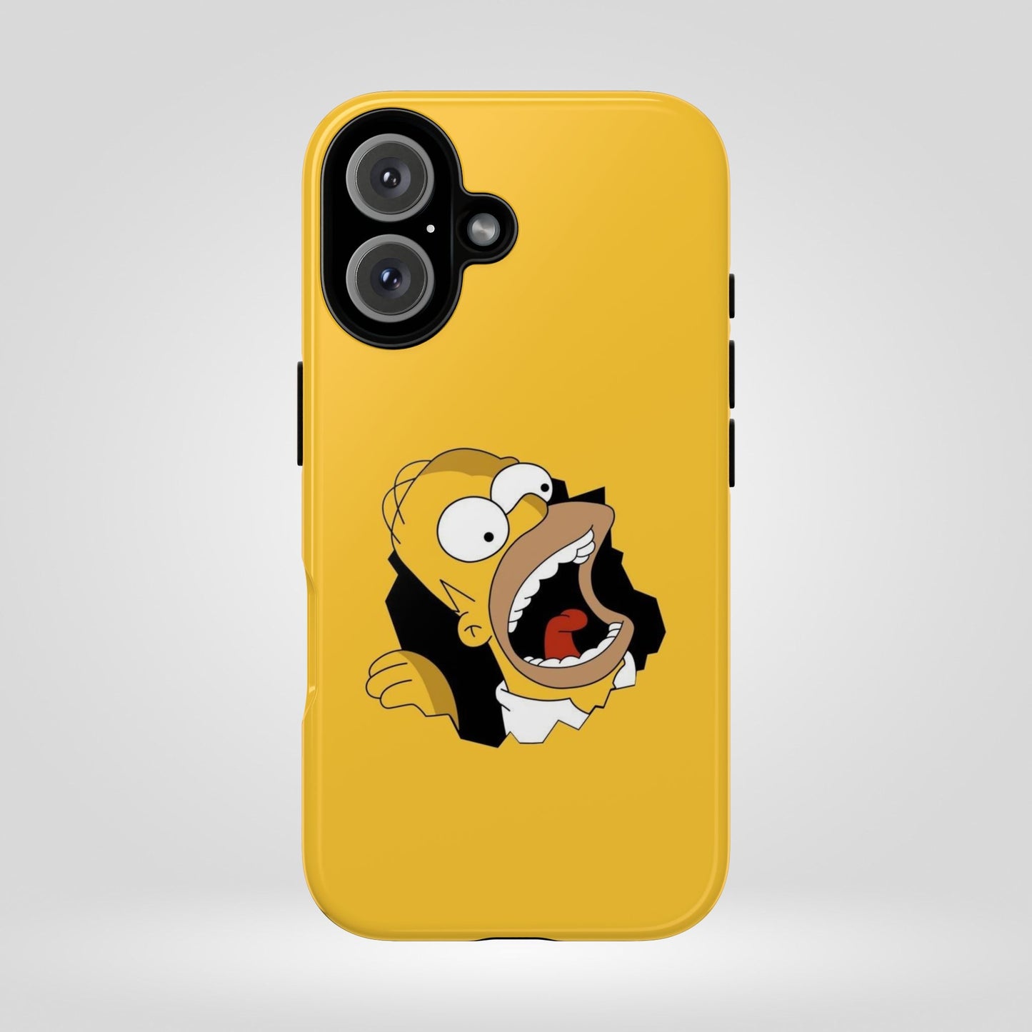Homer Simpson Phone Case - Tough & Stylish Yellow Case for Fans