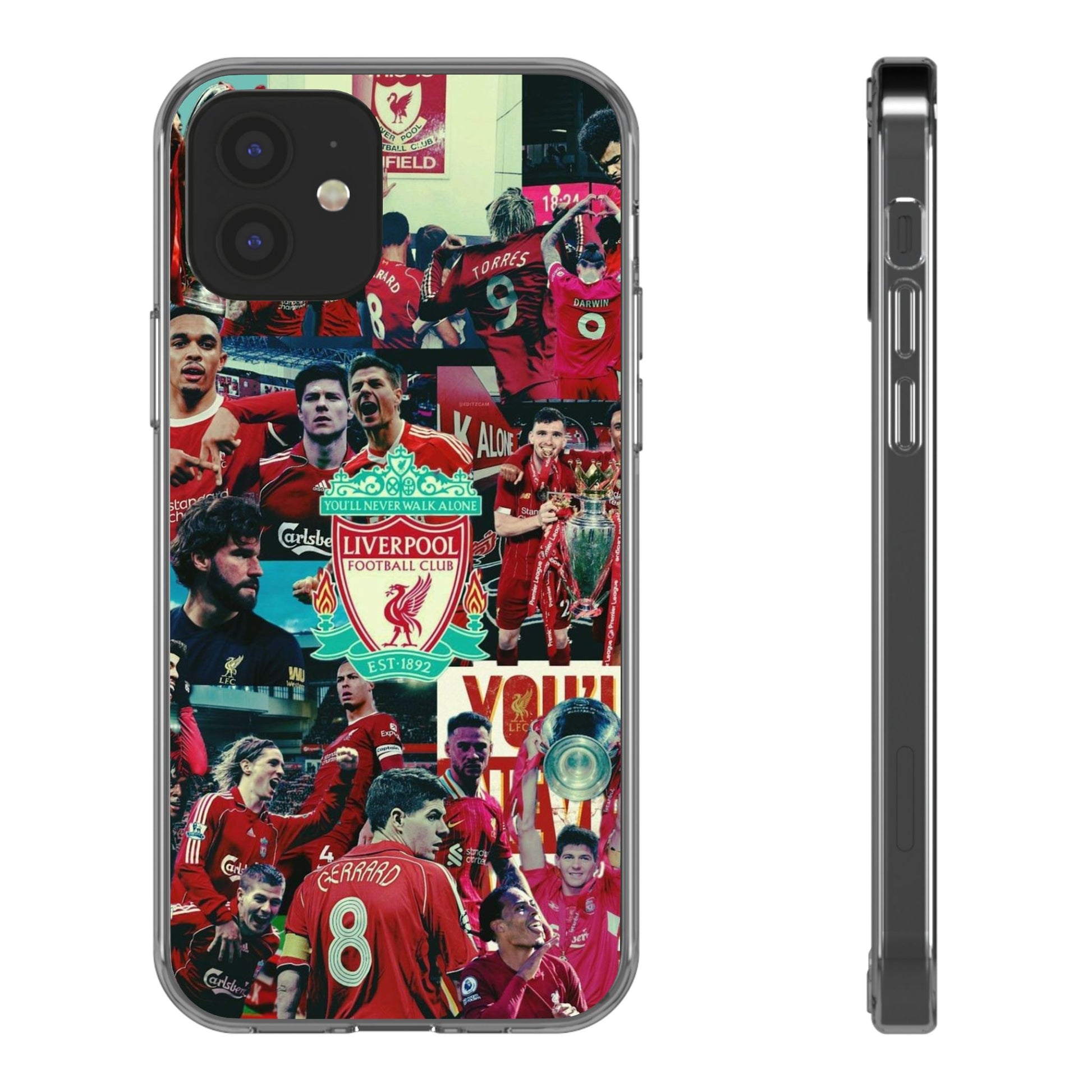 Liverpool Clear Phone Case - iPhone, Samsung, Perfect for Liverpool Fans - Roe Creation