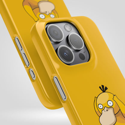 Psyduck Pokemon Snap Phone Cases, Yellow, Cartoon - iPhone, Samsung