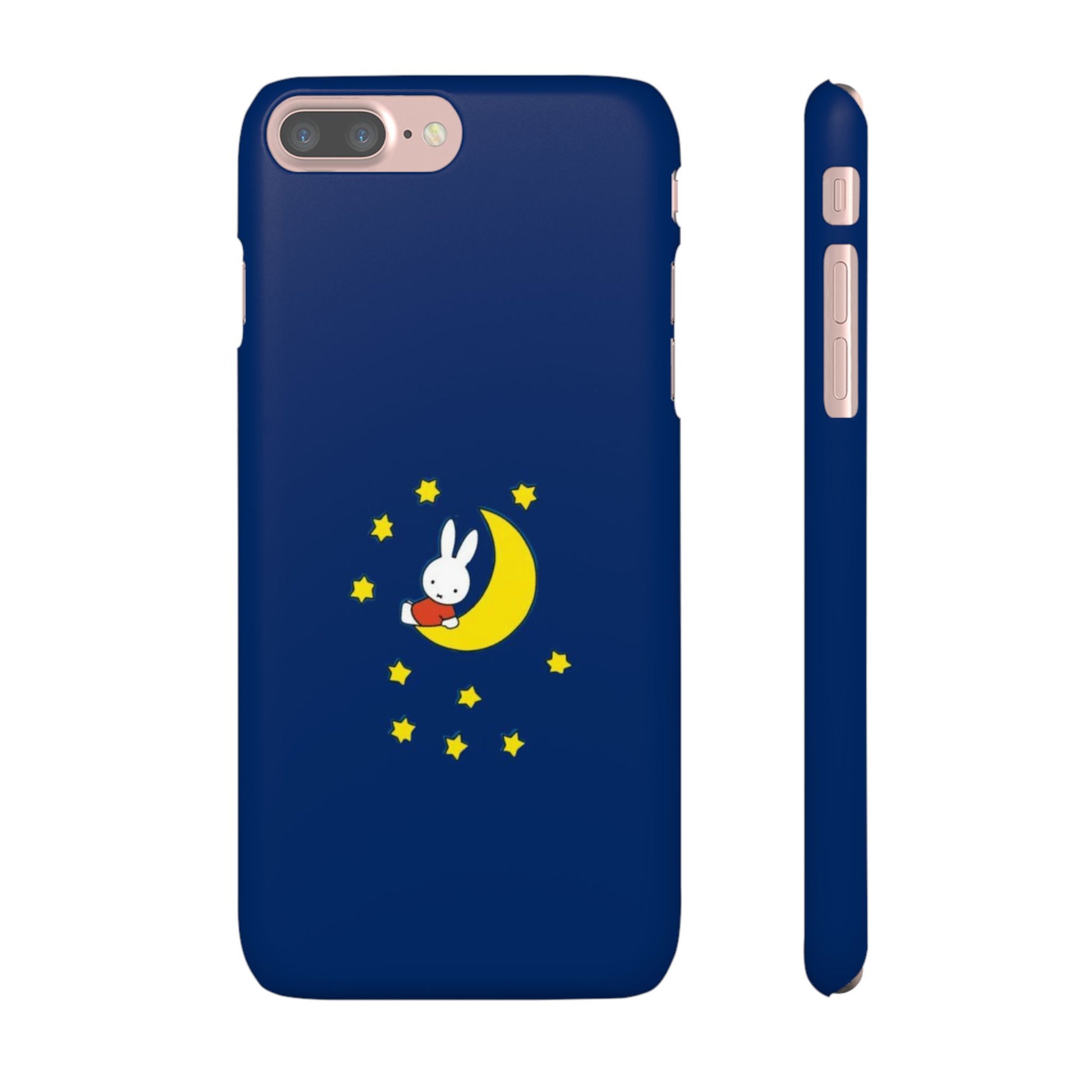 Miffy Phone Case, Moon Snap Case for Phone - Nighttime Design, iPhone, Samsung - Roe Creation
