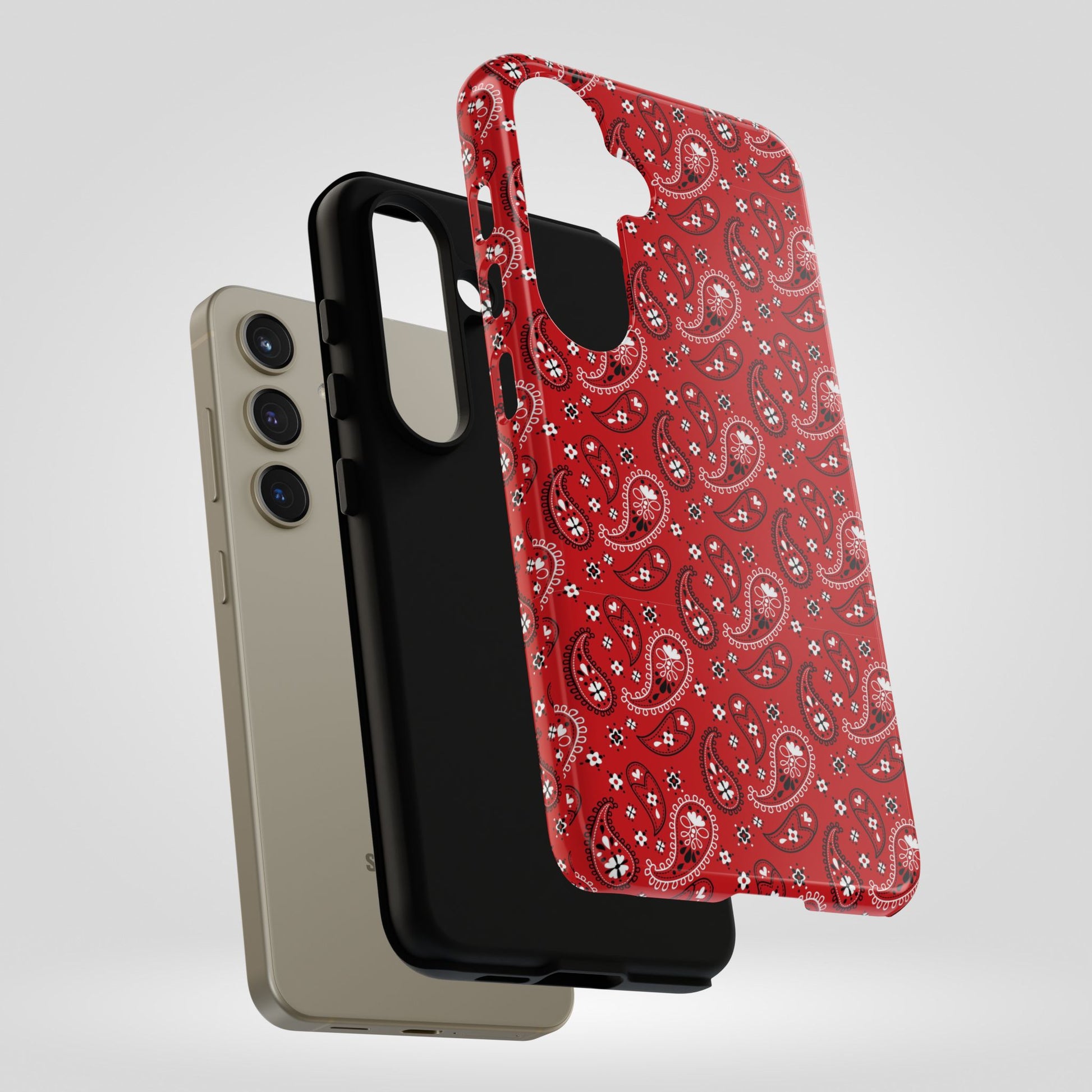 Red Bohem, Oriental Tough Phone Cases for iPhone, Samsung, Trendy Accessories for Gifts, Unique Decor, Phone Covers - Roe Creation