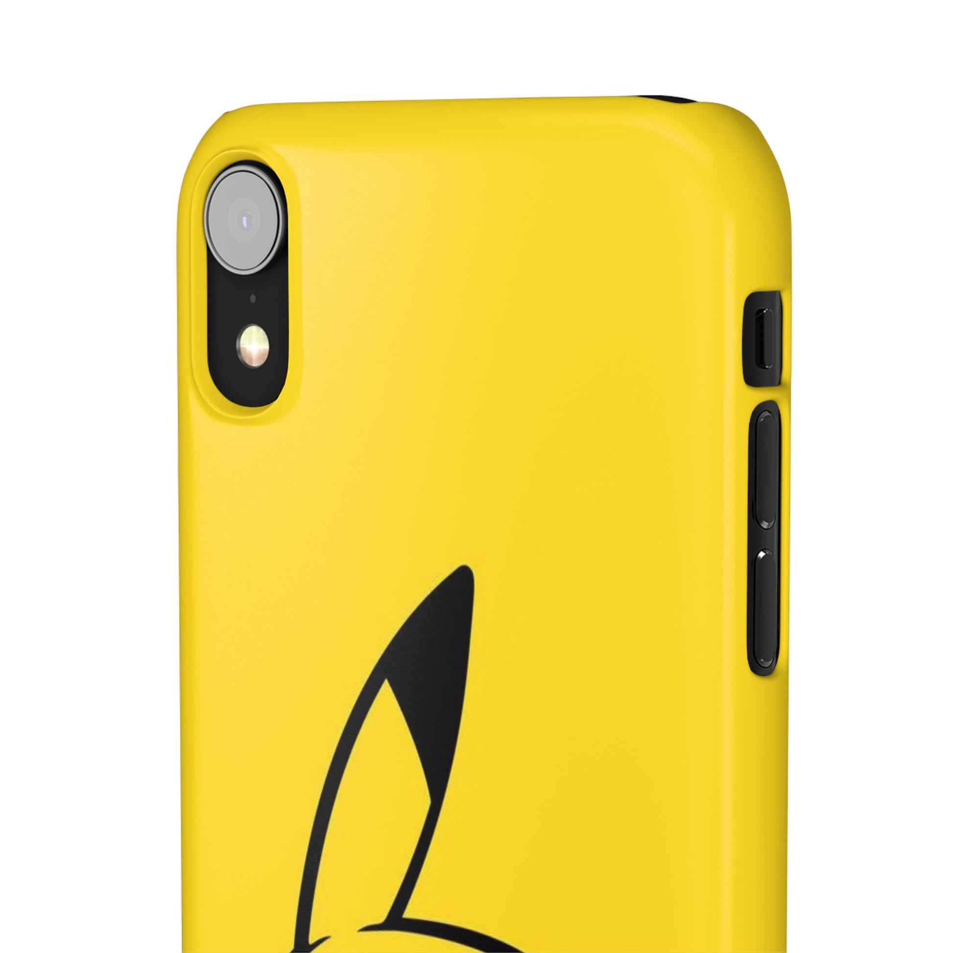Pikachu Phone Case, Pokemon Phone Case, Snap Cases, Cartoon, Yellow, iPhone, Samsung - Roe Creation