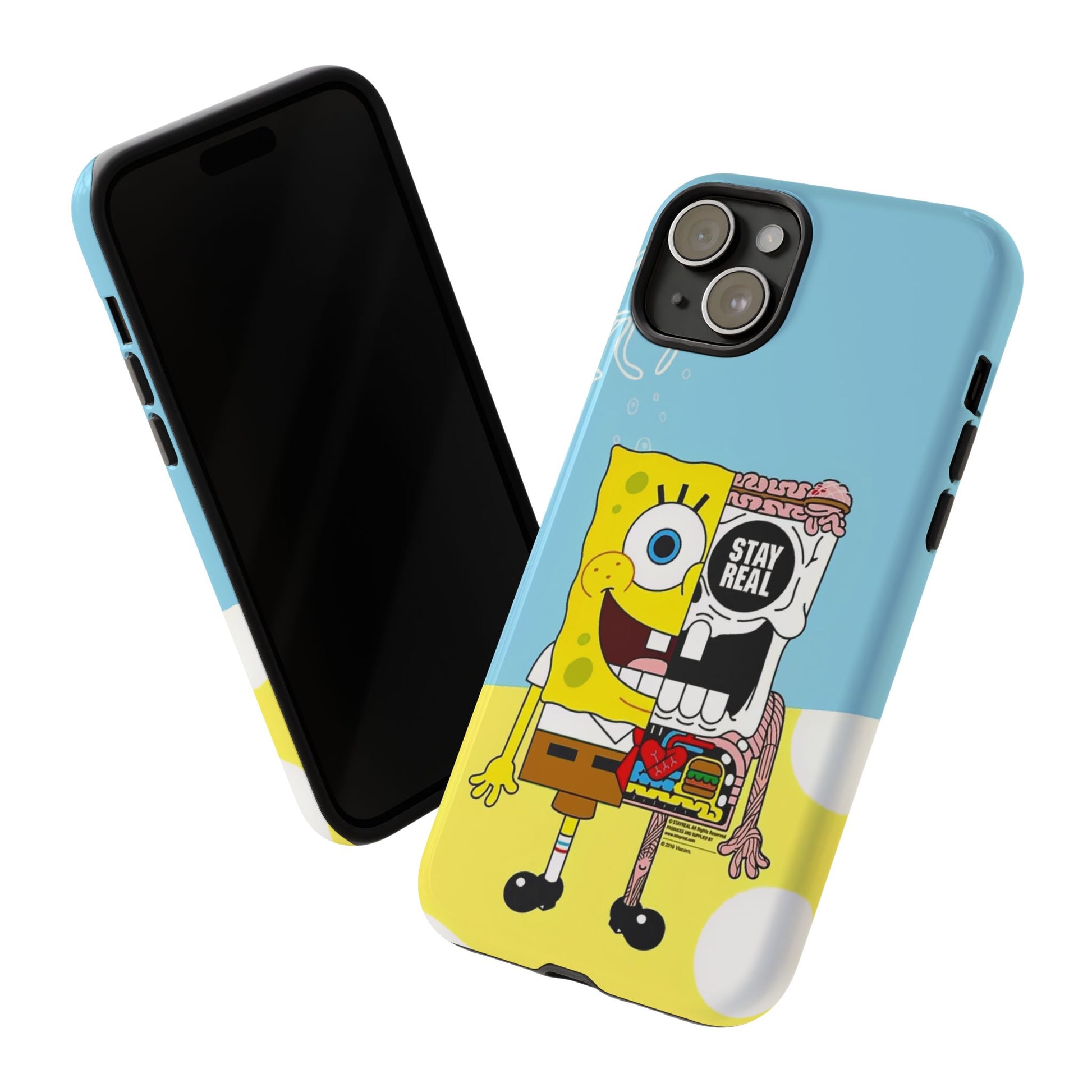 Stay Real Spongebob Tough iPhone Case for Lovers - Roe Creation