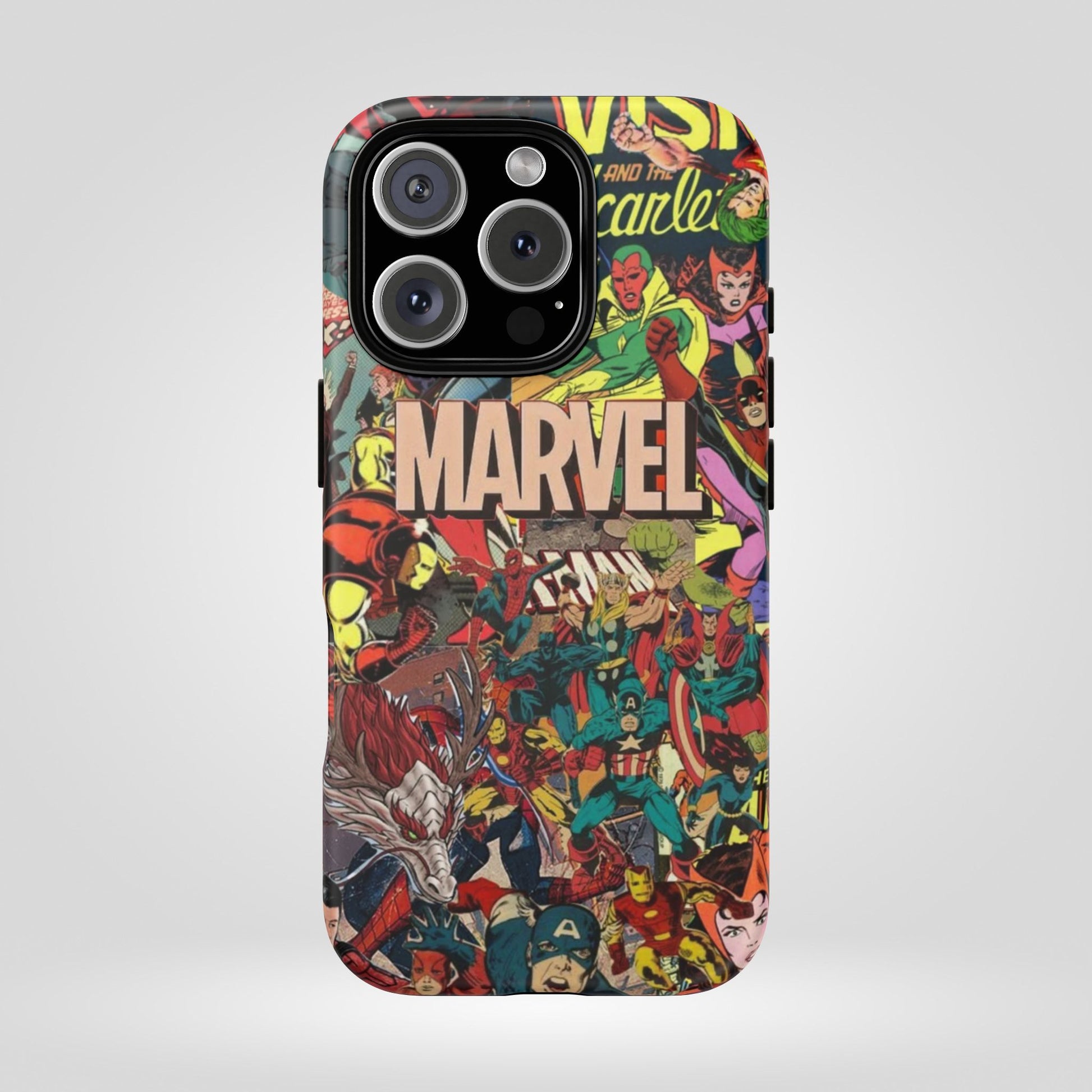 Marvel Superhero Phone Case - Tough Cases for Comic Fans - Roe Creation