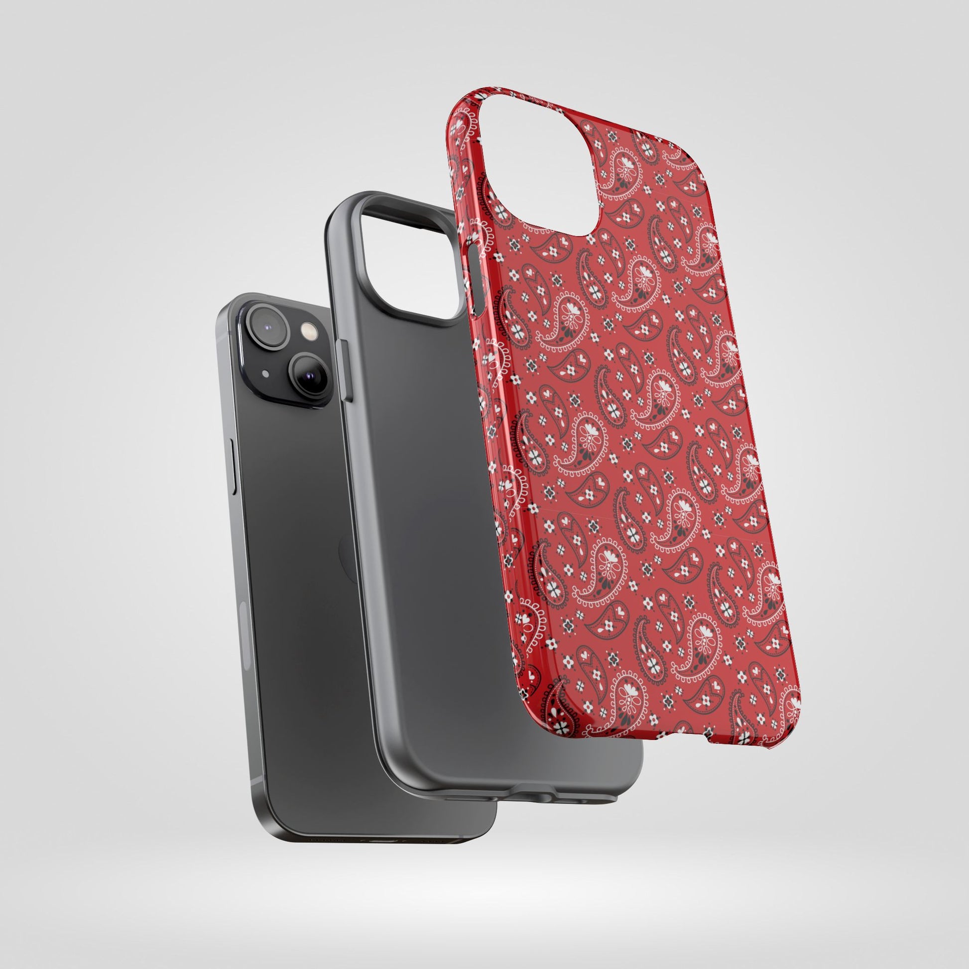 Red Bohem, Oriental Tough Phone Cases for iPhone, Samsung, Trendy Accessories for Gifts, Unique Decor, Phone Covers - Roe Creation