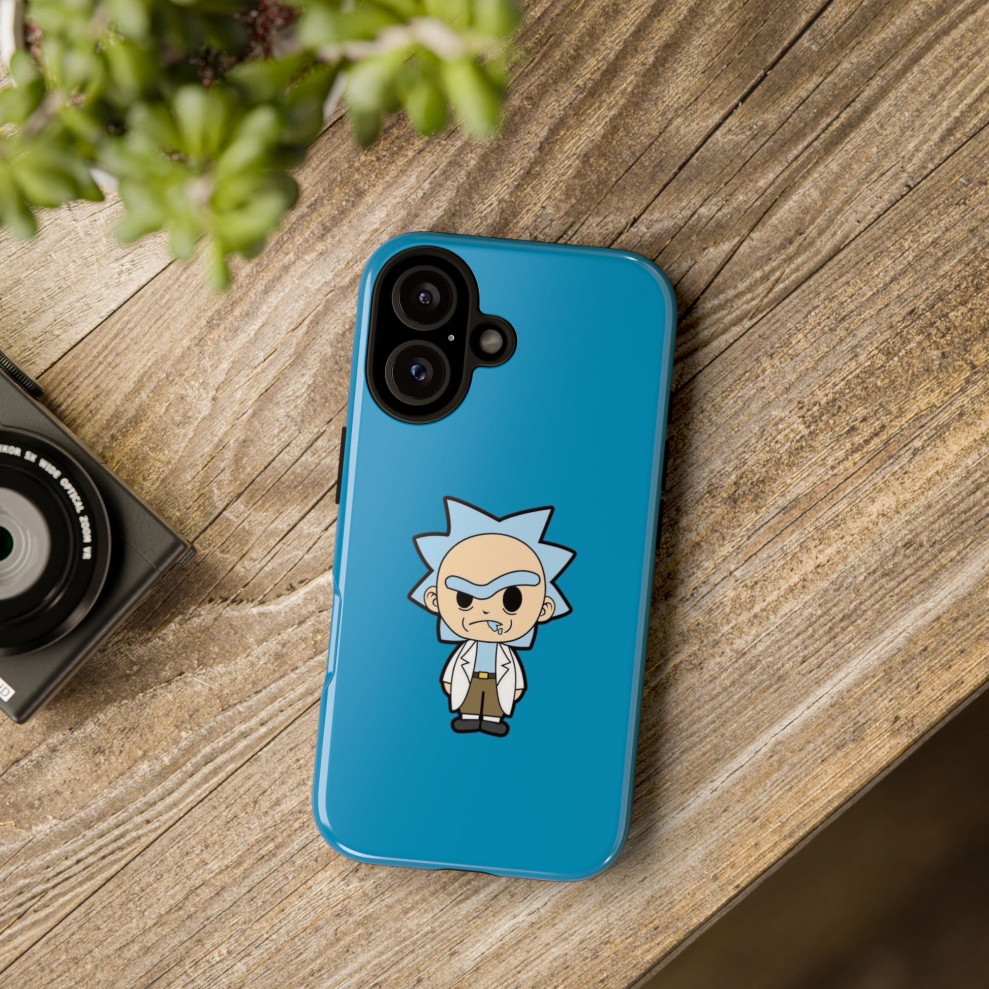 Rick and Morty Tough Phone Case - Fun Cartoon Design for Fans - Roe Creation