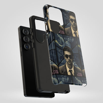 Fight Club Edward Norton Tough Phone Case - Edgy Design for Movie Fans