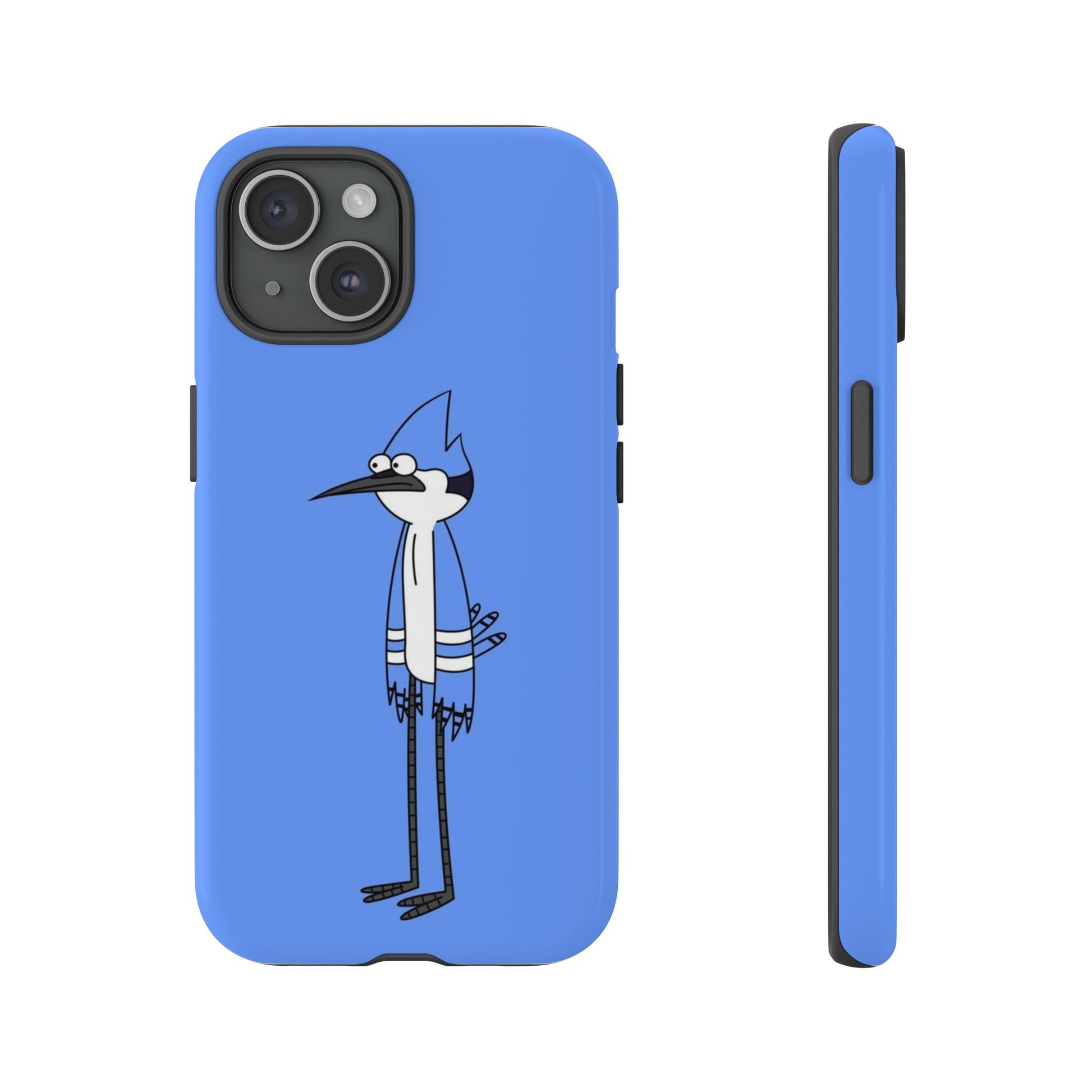 Regular Show Bold Blue Phone Case with Cartoon Design - Roe Creation