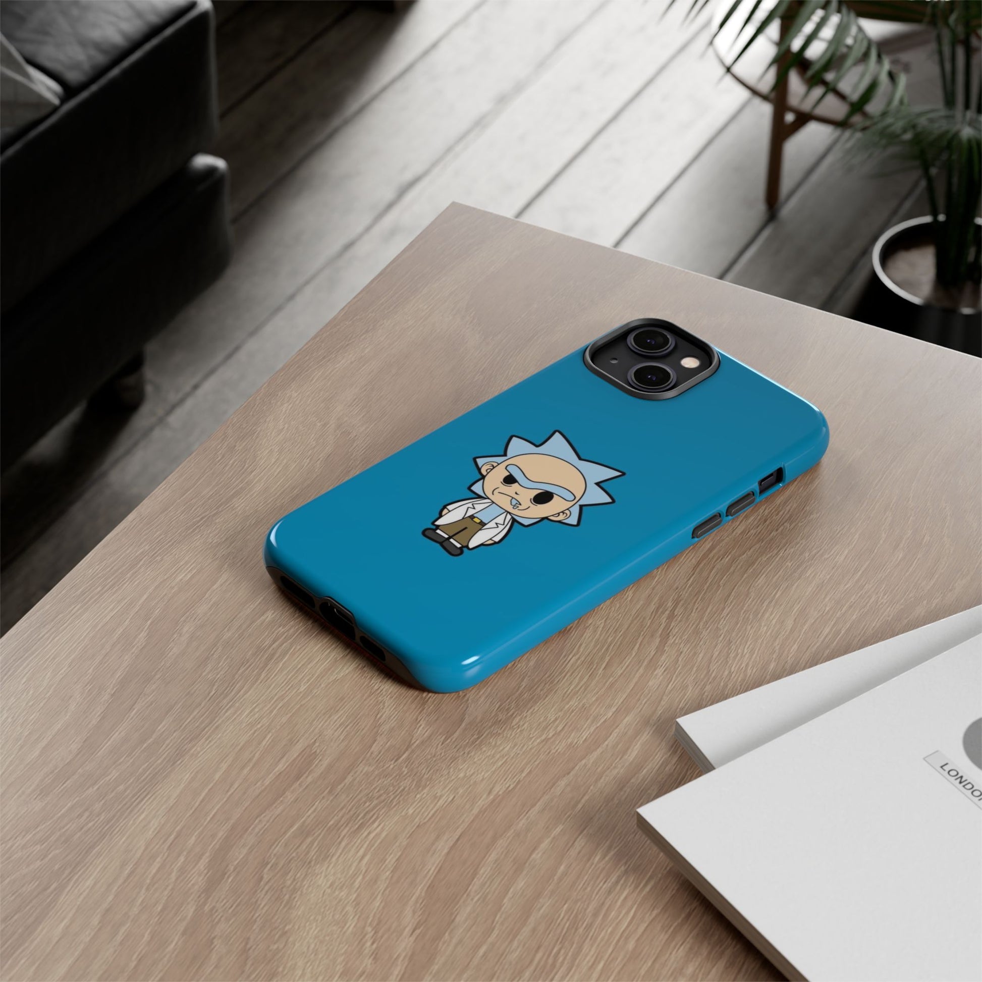 Rick and Morty Tough Phone Case - Fun Cartoon Design for Fans - Roe Creation