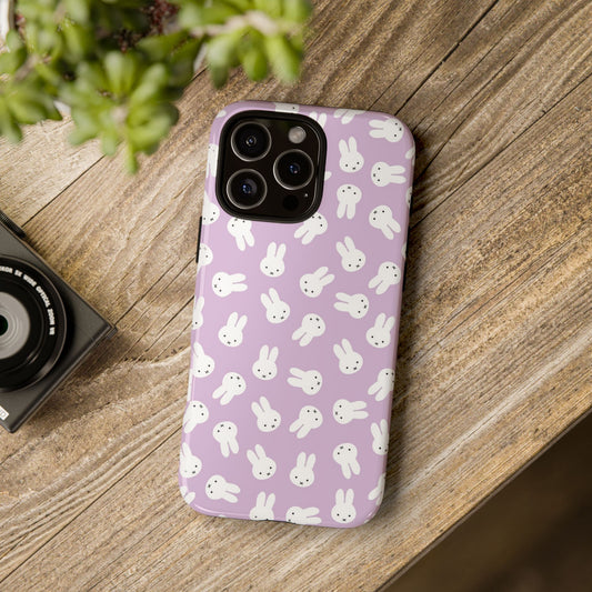 Cute Miffy Lilac Phone Case - Tough Cases for Miffy Lovers, iPhone, Samsung