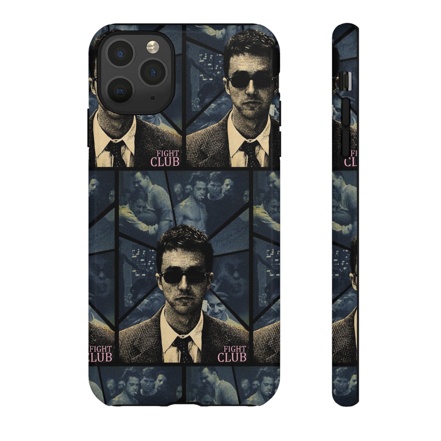 Fight Club Edward Norton Tough Phone Case - Edgy Design for Movie Fans