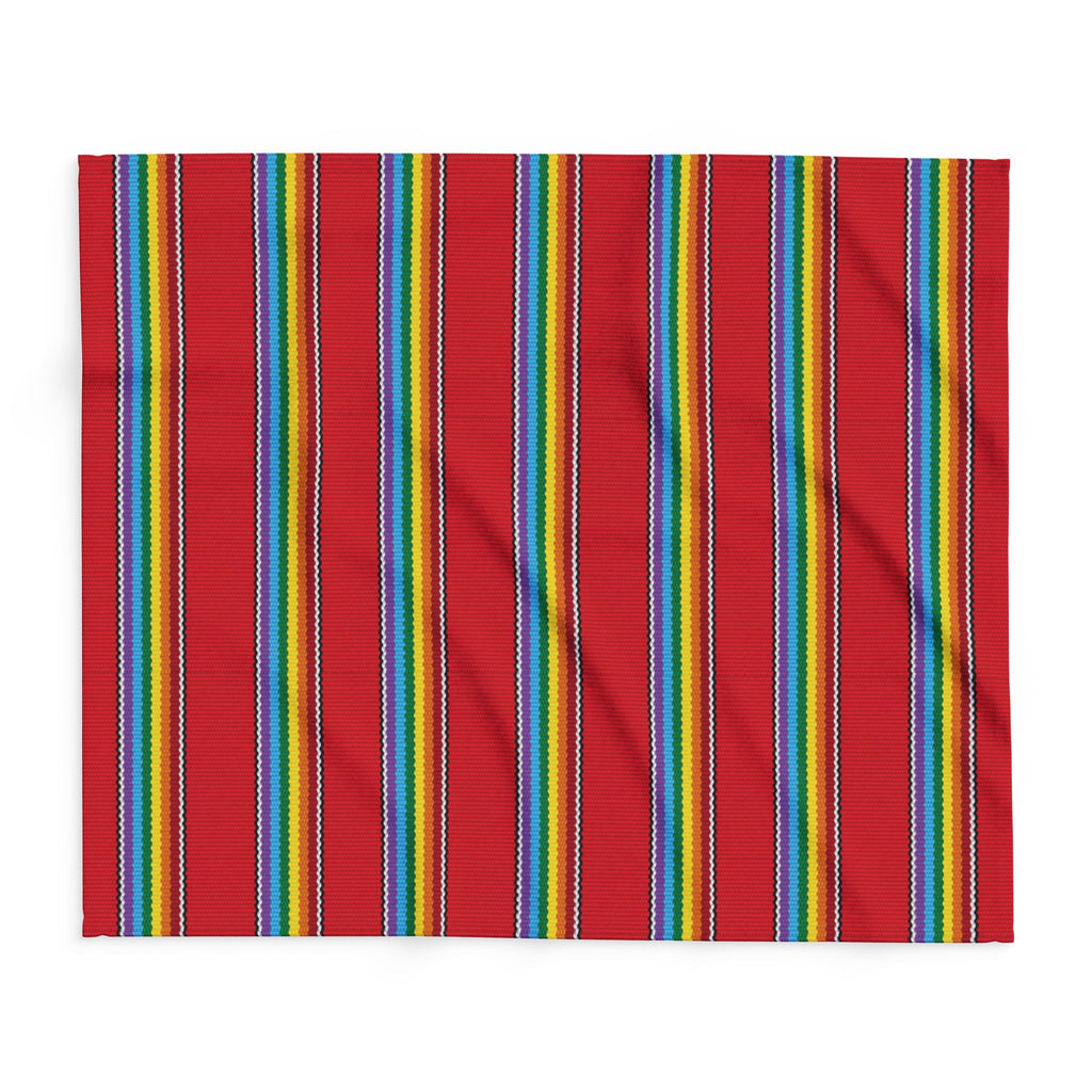 Pride Red Fleece Blanket - Cozy Warmth for Every Occasion - Roe Creation