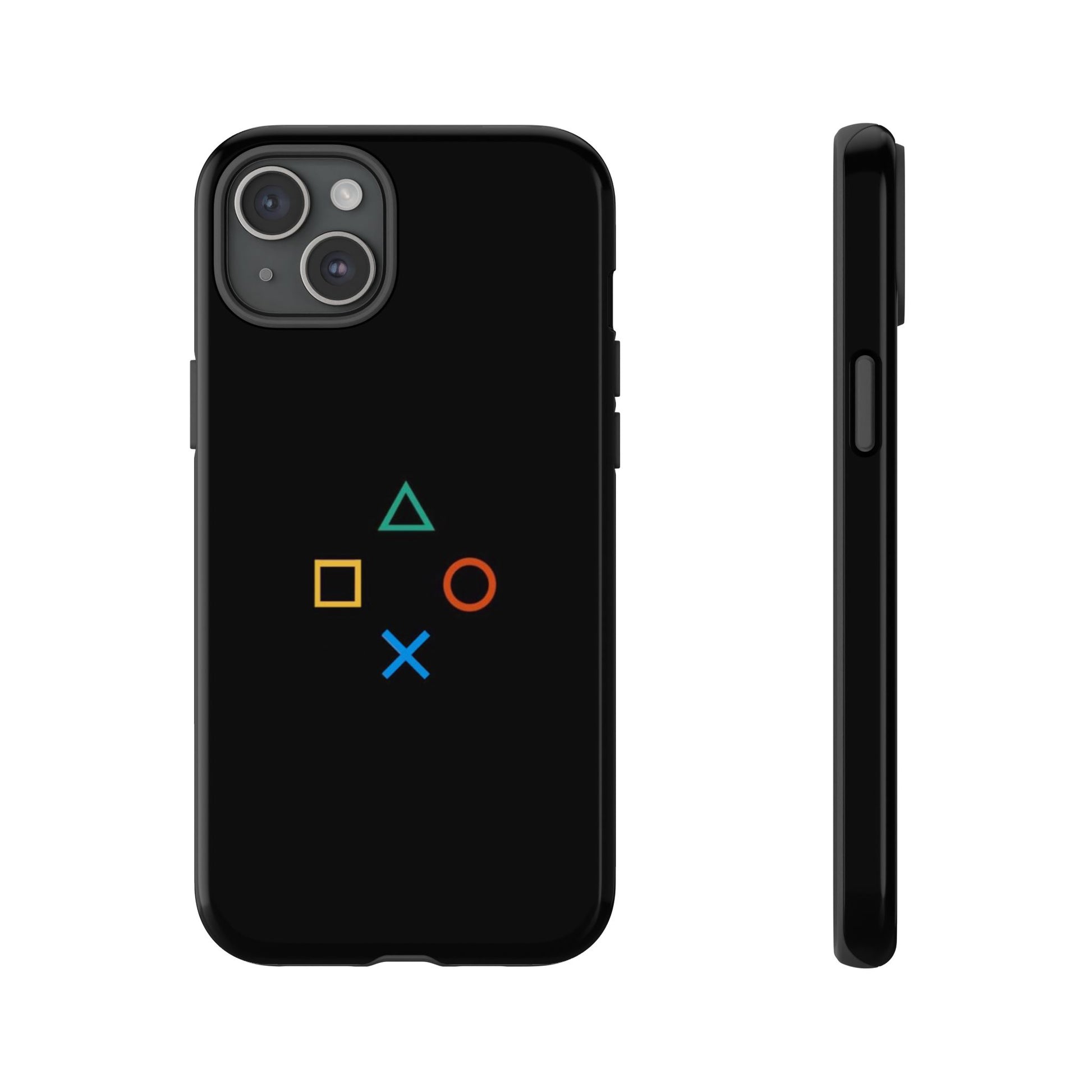 PlayStation Symbol Minimal Tough Case for iPhone - Gamer Accessories - Roe Creation
