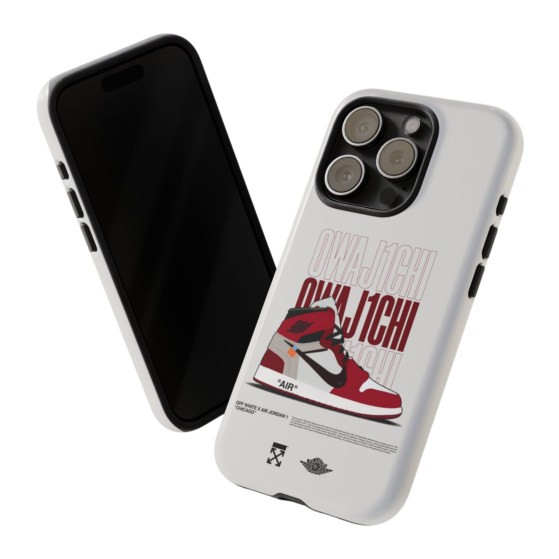 Stylish Tough iPhone Case with Air Jordan Design - Perfect for Sneakerheads - Roe Creation