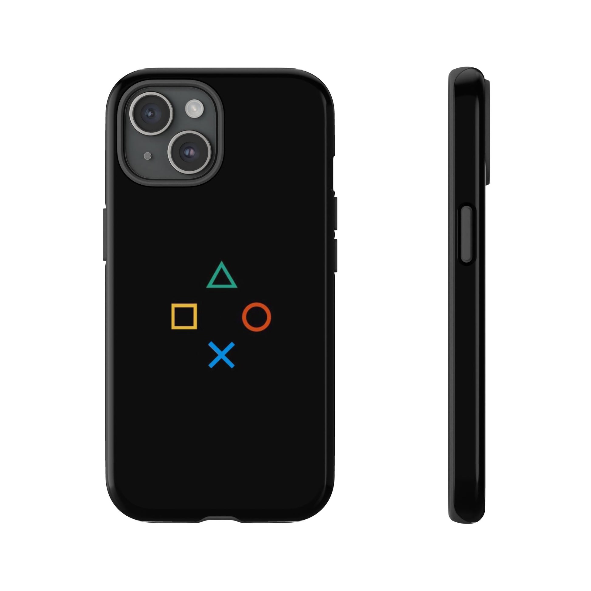 PlayStation Symbol Minimal Tough Case for iPhone - Gamer Accessories - Roe Creation