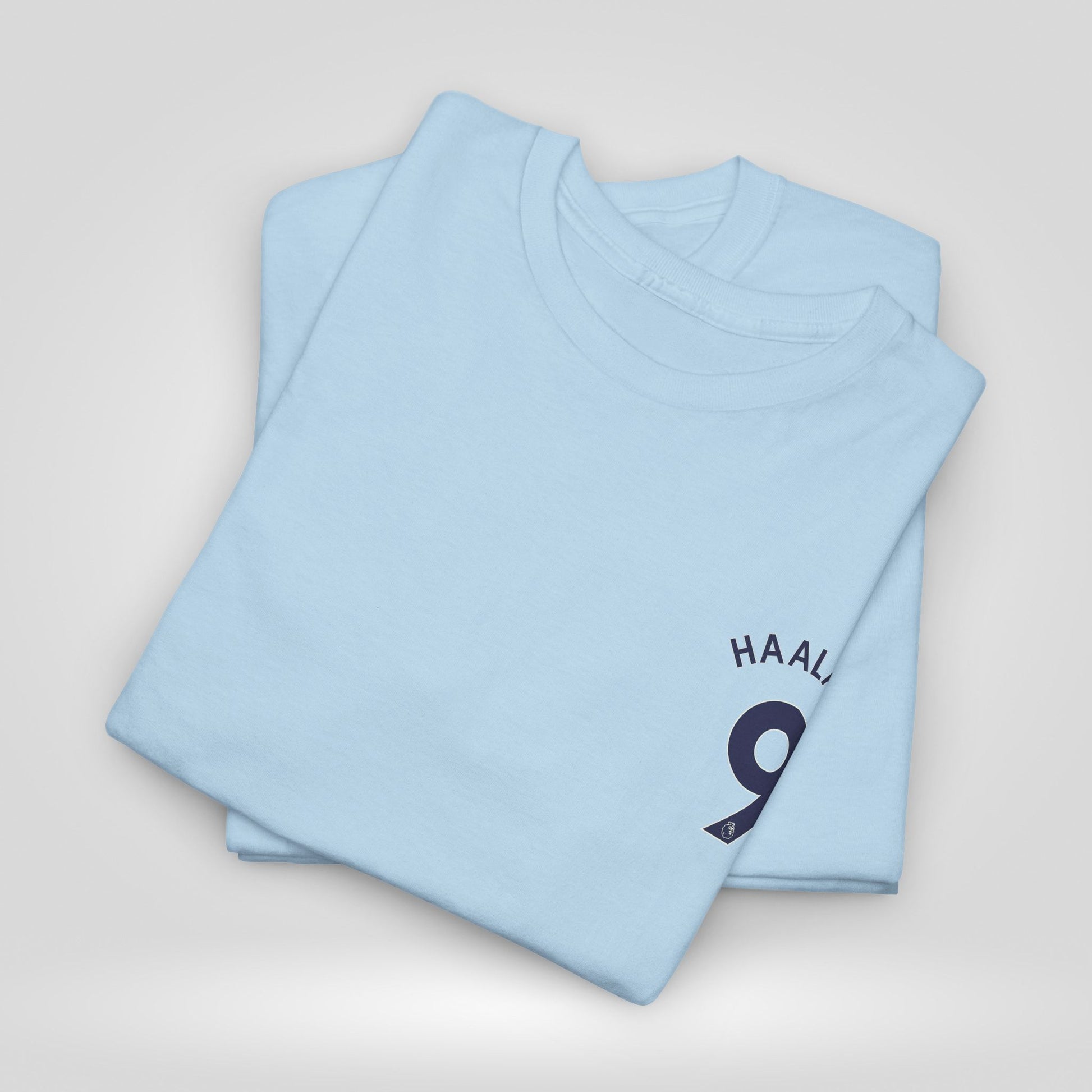 Erling Haaland 9 Unisex Heavy Cotton Tee - For Manchester City Fans - Roe Creation