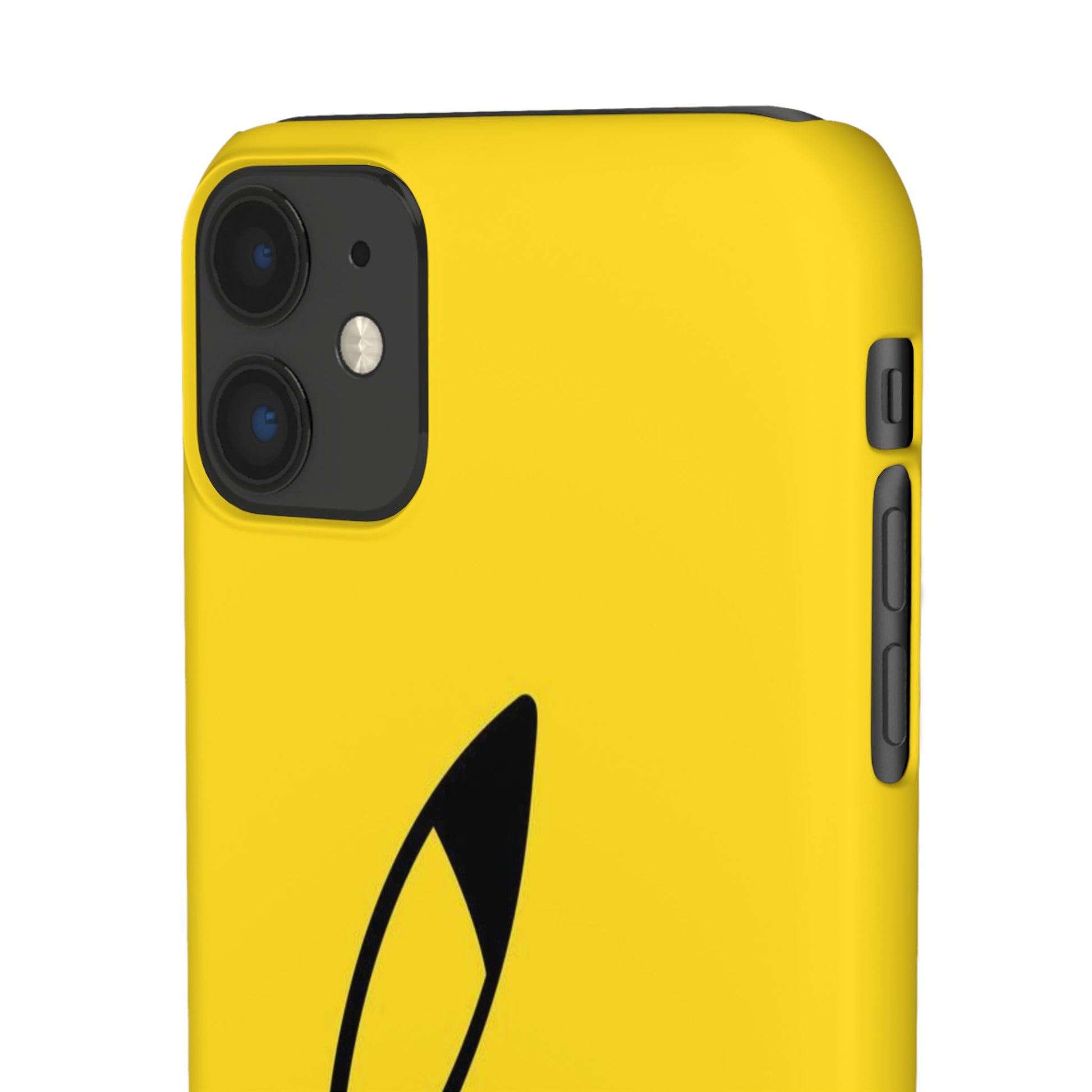 Pikachu Phone Case, Pokemon Phone Case, Snap Cases, Cartoon, Yellow, iPhone, Samsung - Roe Creation