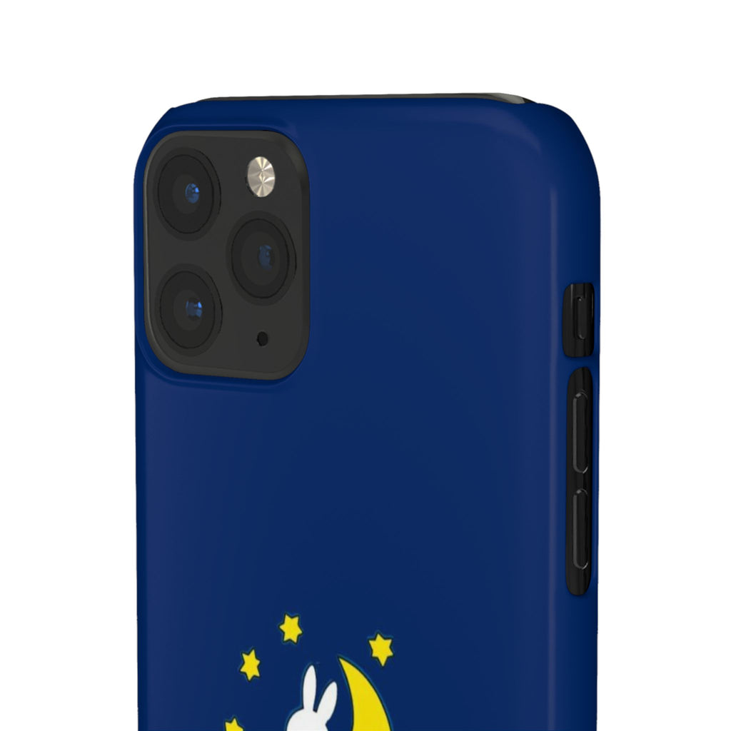 Miffy Phone Case, Moon Snap Case for Phone - Nighttime Design, iPhone, Samsung - Roe Creation