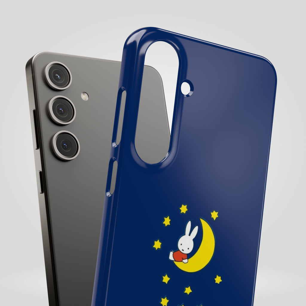 Miffy Phone Case, Moon Snap Case for Phone - Nighttime Design, iPhone, Samsung - Roe Creation