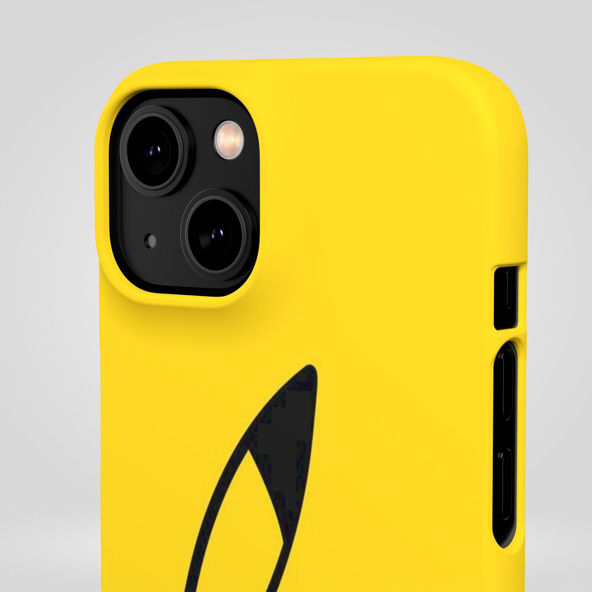Pikachu Phone Case, Pokemon Phone Case, Snap Cases, Cartoon, Yellow, iPhone, Samsung - Roe Creation