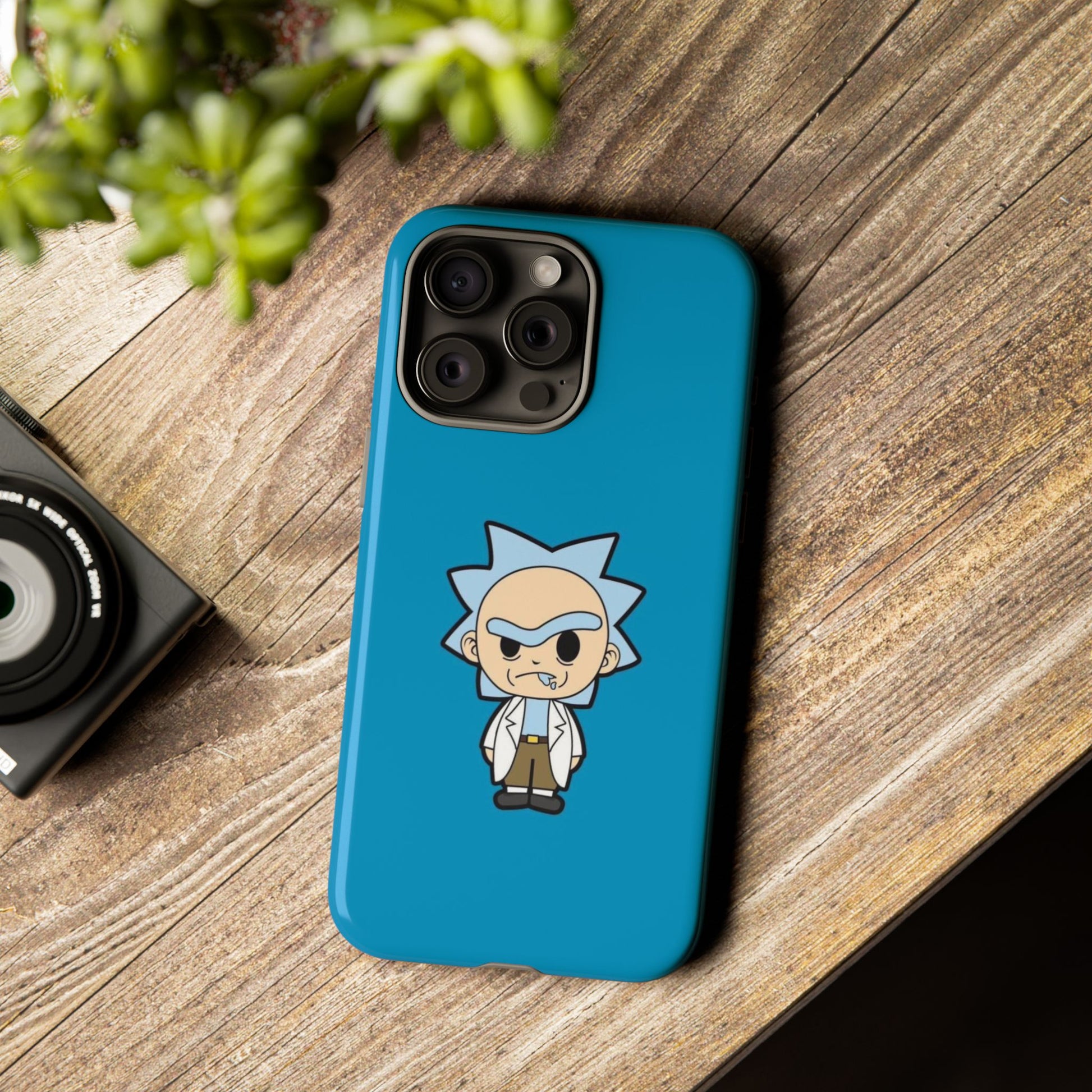 Rick and Morty Tough Phone Case - Fun Cartoon Design for Fans - Roe Creation