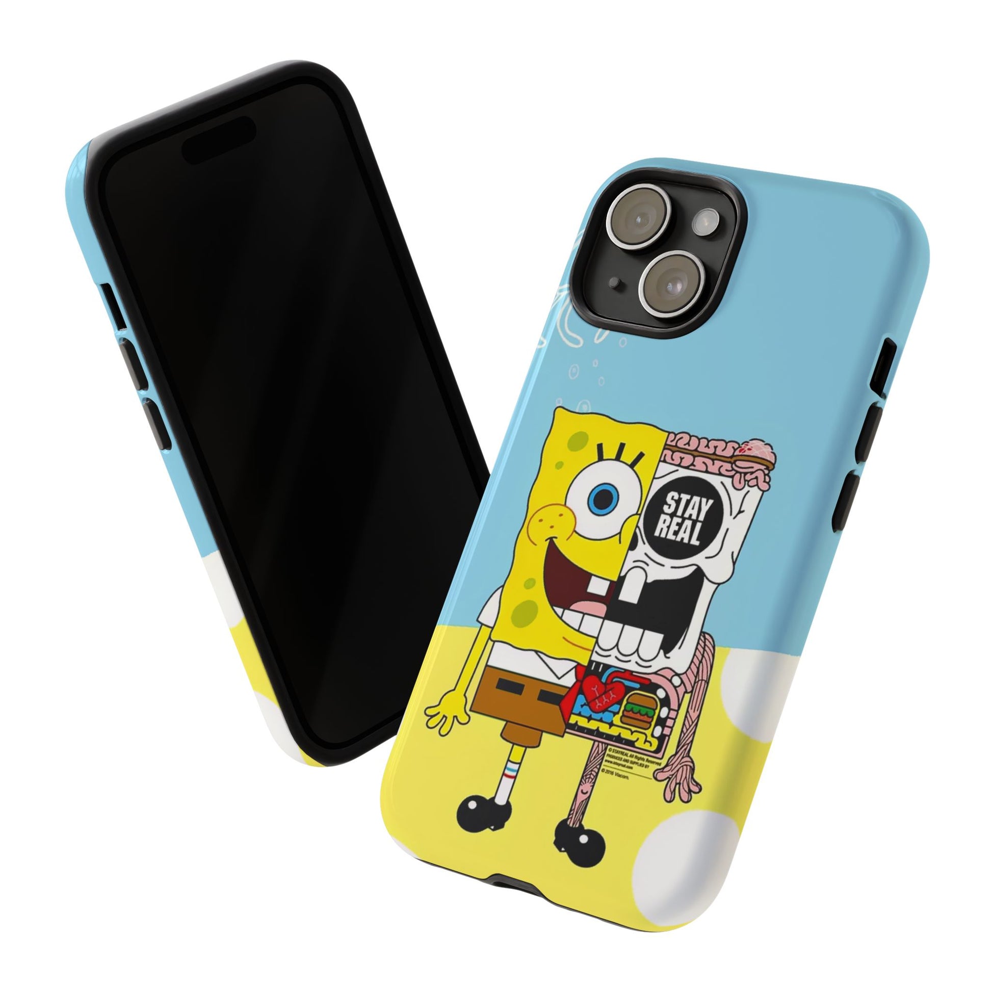 Stay Real Spongebob Tough iPhone Case for Lovers - Roe Creation