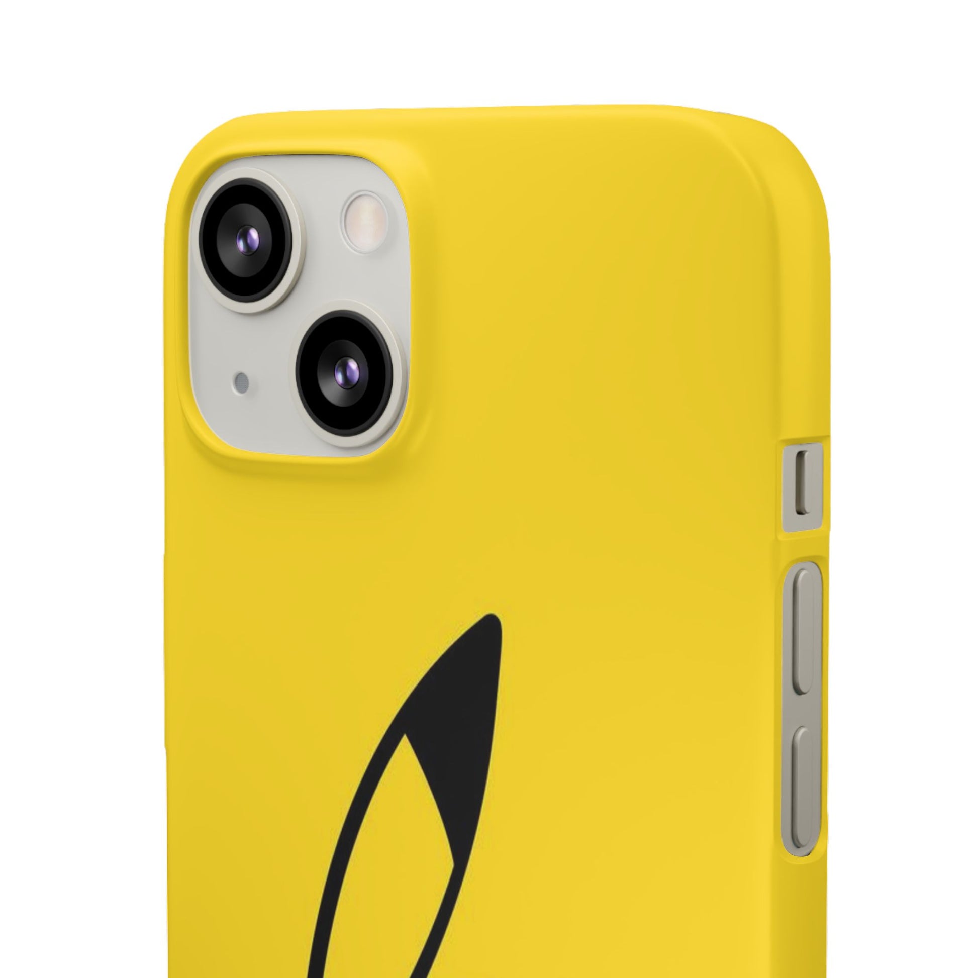 Pikachu Phone Case, Pokemon Phone Case, Snap Cases, Cartoon, Yellow, iPhone, Samsung - Roe Creation